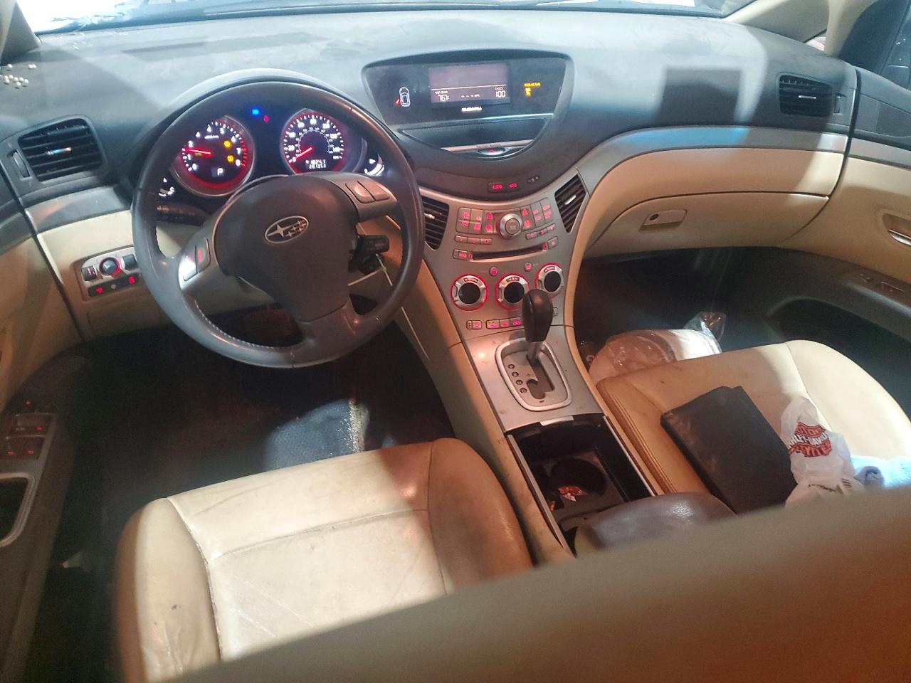 2012 Subaru Tribeca Limited/touring Белый vin: 4S4WX9GD1C4401407