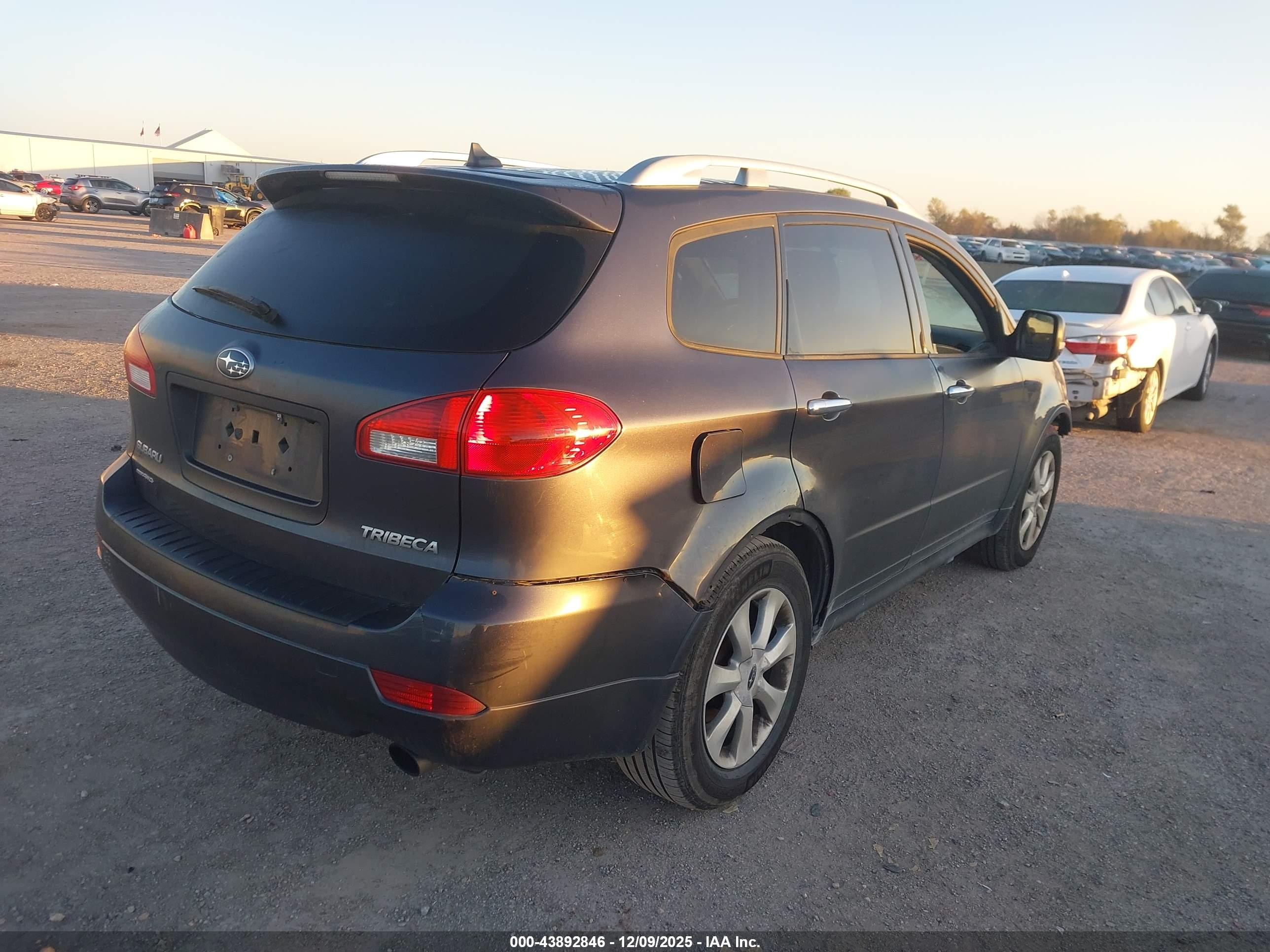 2010 Subaru Tribeca 3.6r Touring Black vin: 4S4WX9GD2A4401073