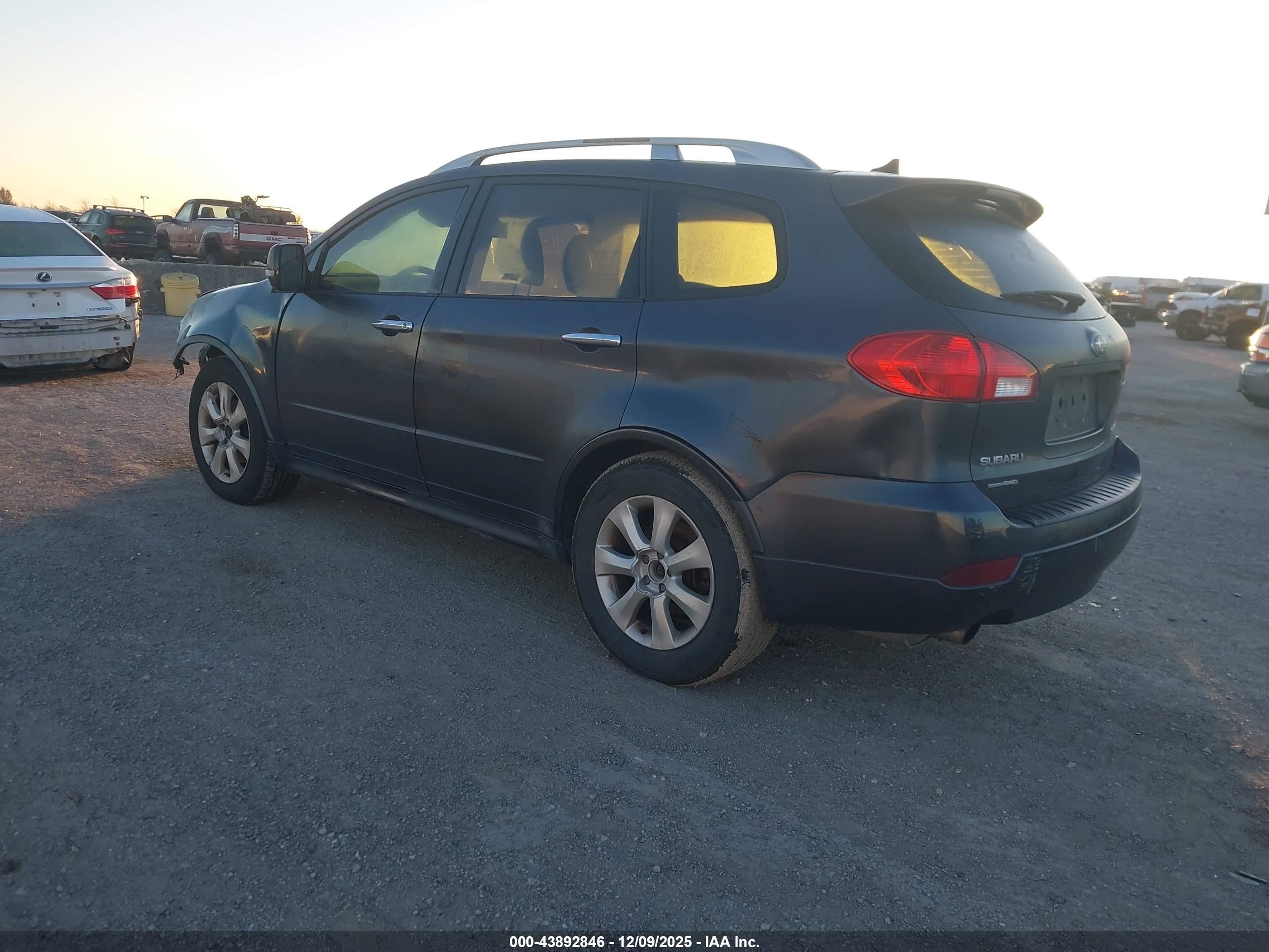 2010 Subaru Tribeca 3.6r Touring Black vin: 4S4WX9GD2A4401073