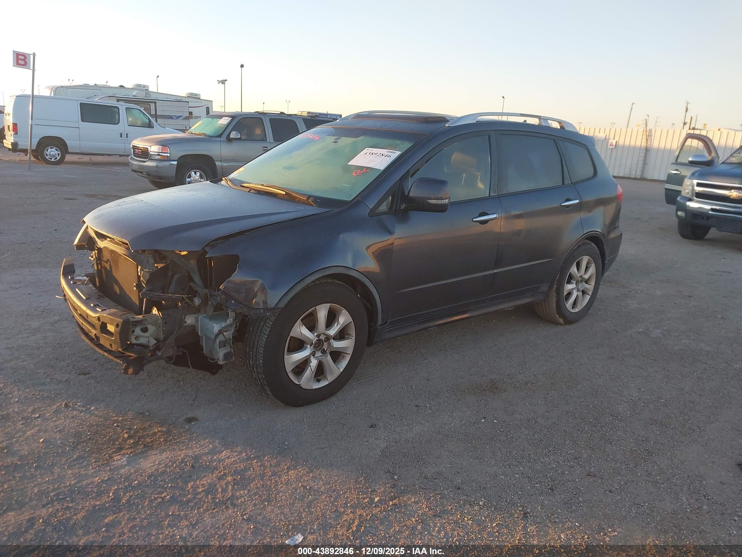 2010 Subaru Tribeca 3.6r Touring Black vin: 4S4WX9GD2A4401073