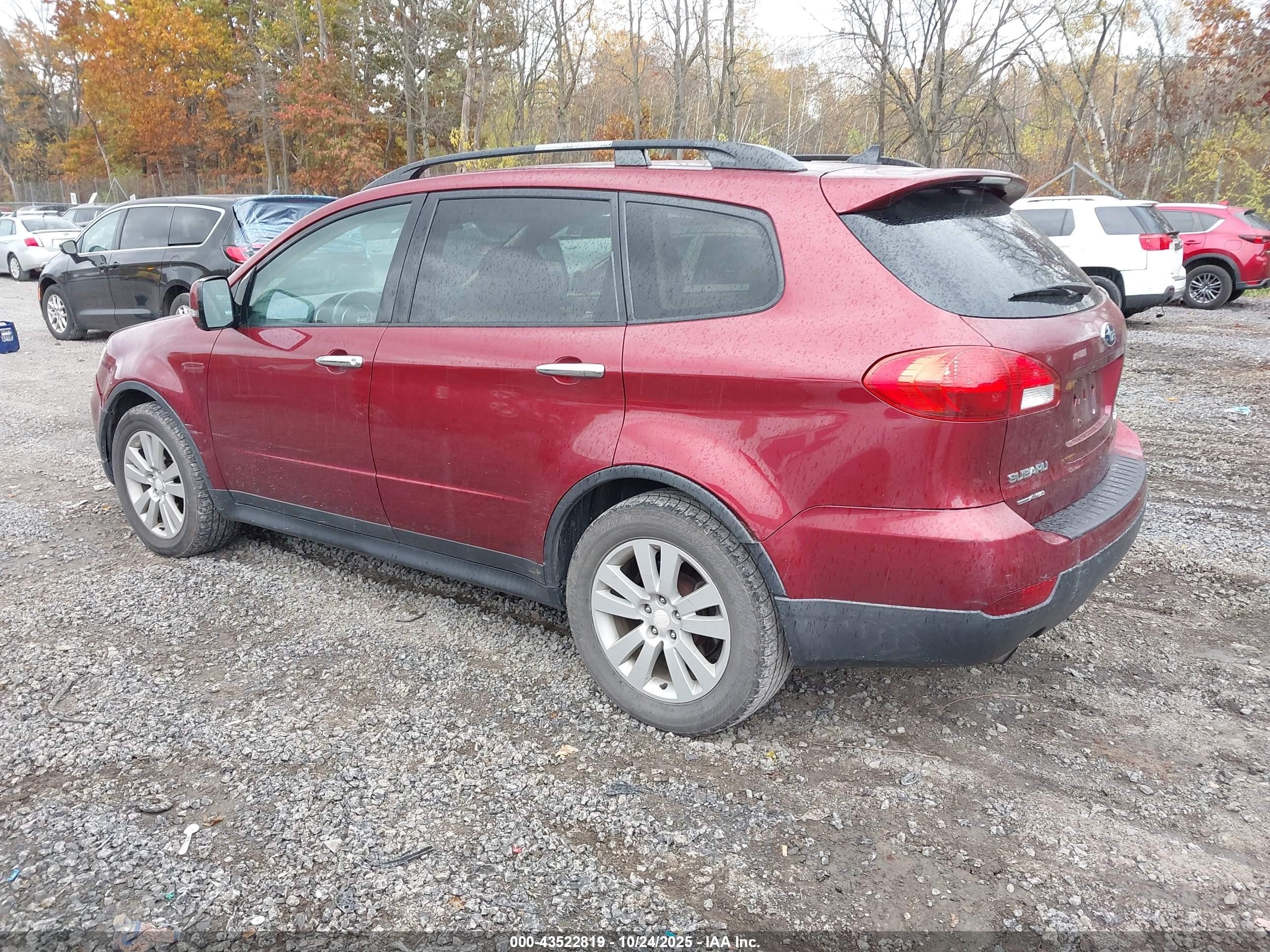 2010 Subaru Tribeca 3.6r Limited Red vin: 4S4WX9GD3A4401180