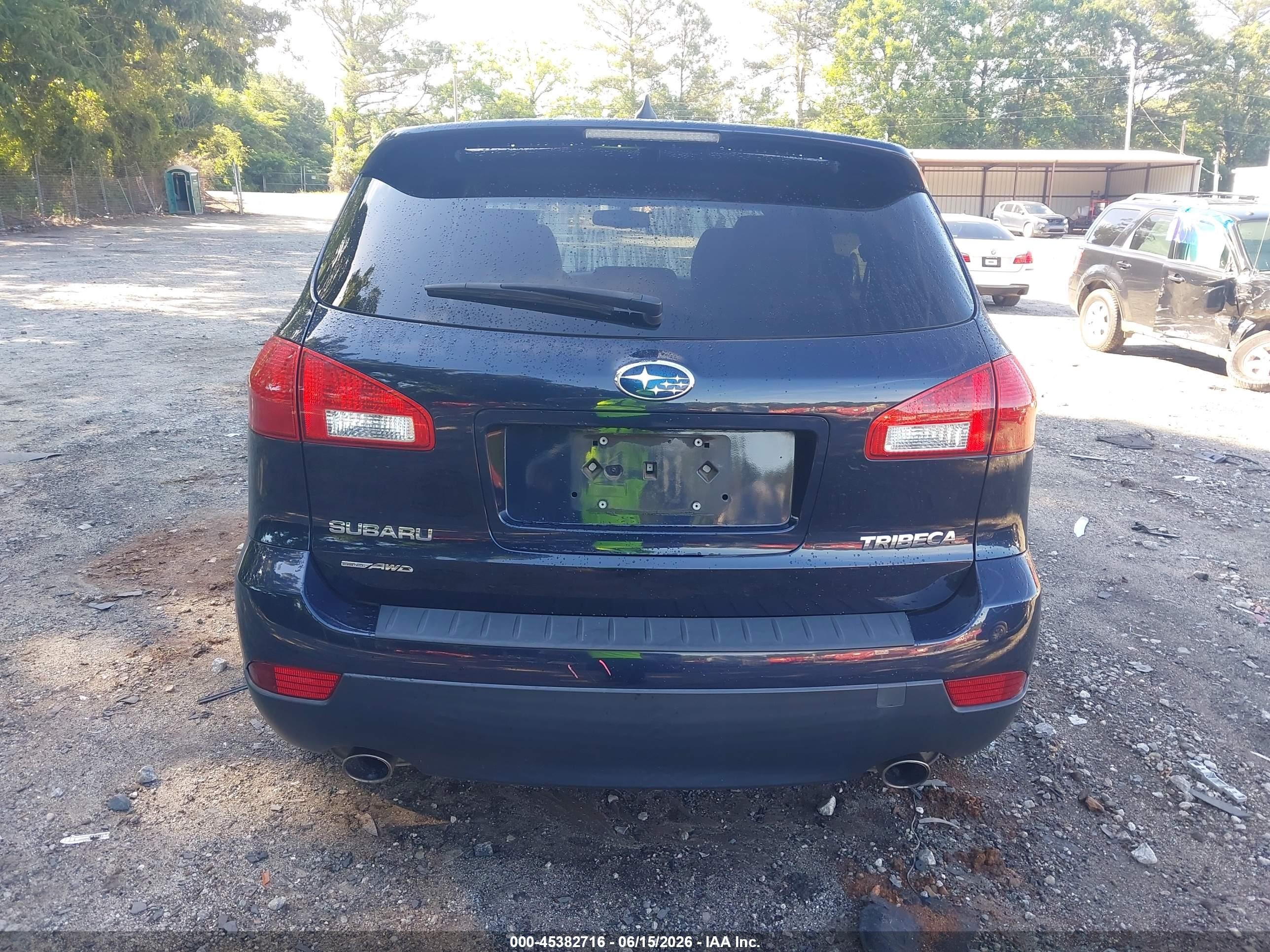 2012 Subaru Tribeca 3.6r Limited Dark Blue vin: 4S4WX9GD3C4400825