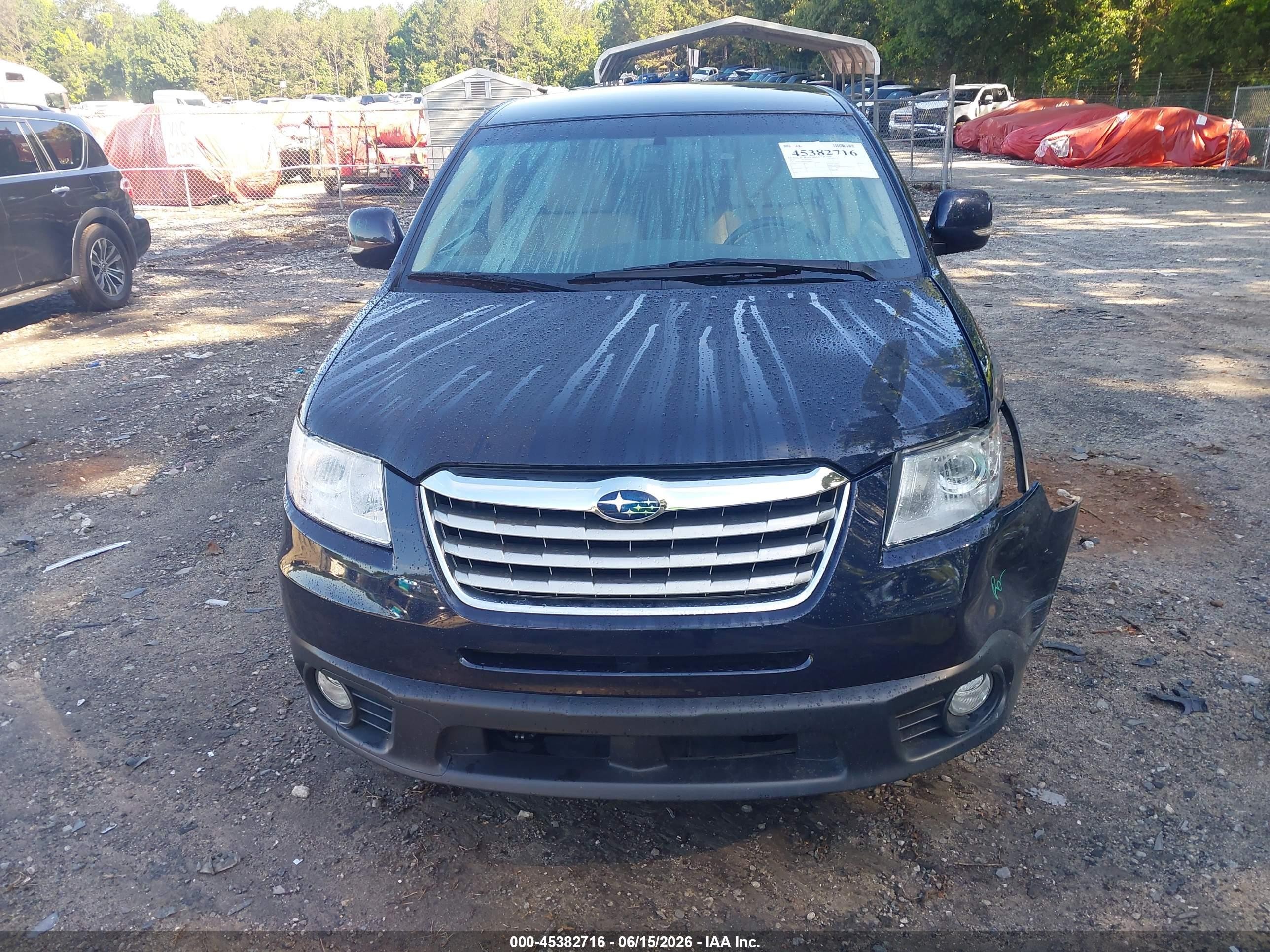 2012 Subaru Tribeca 3.6r Limited Dark Blue vin: 4S4WX9GD3C4400825