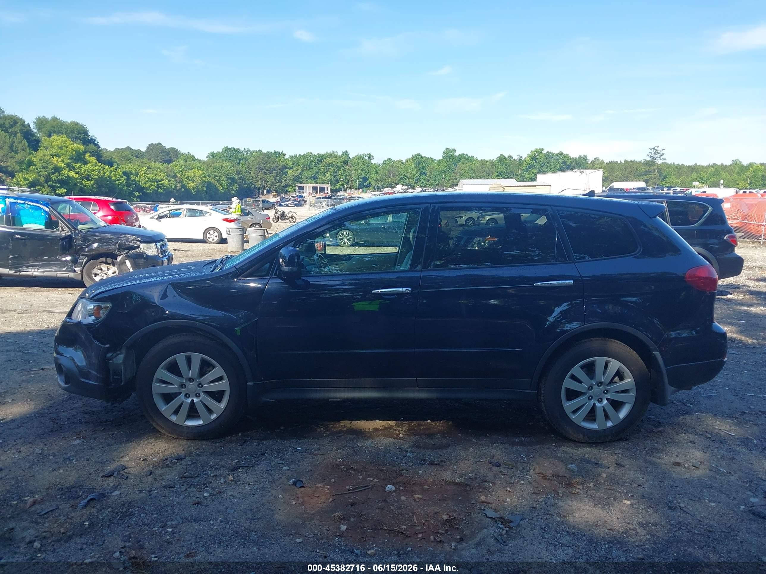 2012 Subaru Tribeca 3.6r Limited Dark Blue vin: 4S4WX9GD3C4400825