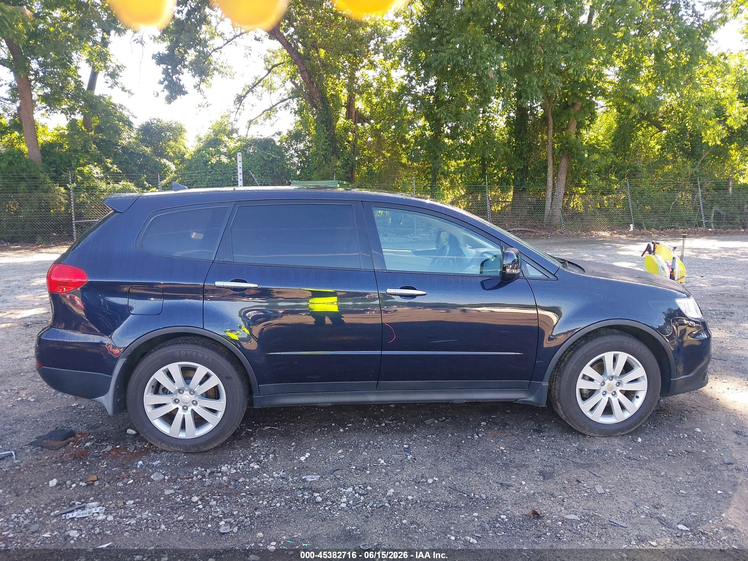 2012 Subaru Tribeca 3.6r Limited Dark Blue vin: 4S4WX9GD3C4400825