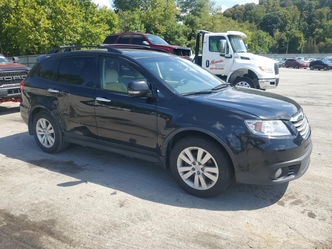 2014 Subaru Tribeca Limited Black vin: 4S4WX9GD3E4400908