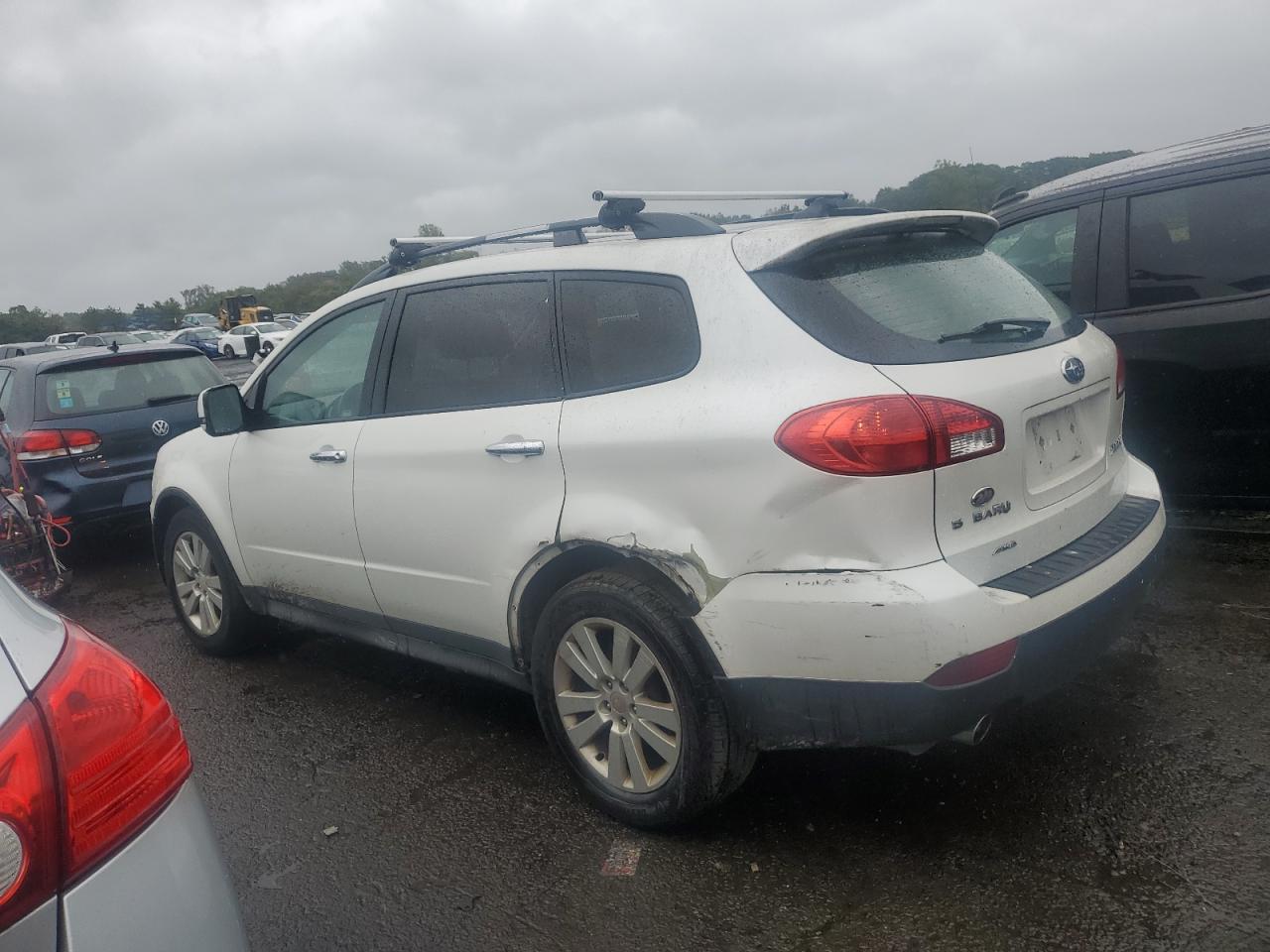 2010 Subaru Tribeca Limited White vin: 4S4WX9GD4A4400796