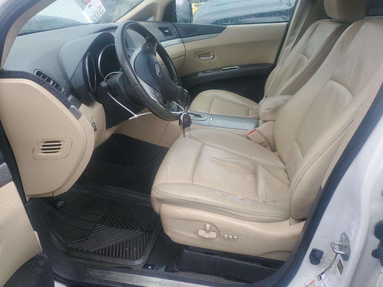 2010 Subaru Tribeca Limited White vin: 4S4WX9GD4A4400796