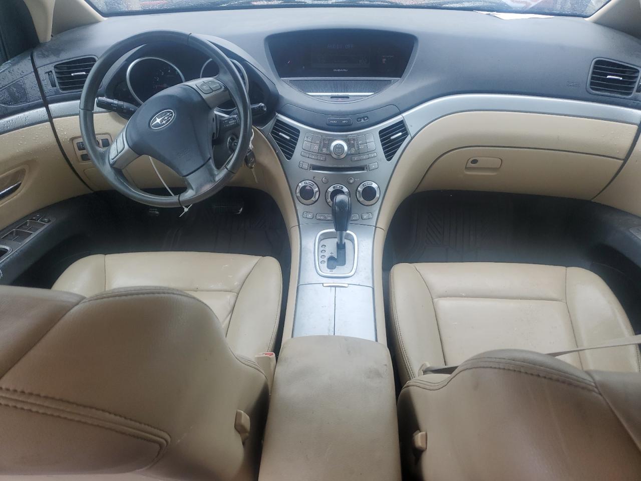 2010 Subaru Tribeca Limited White vin: 4S4WX9GD4A4400796