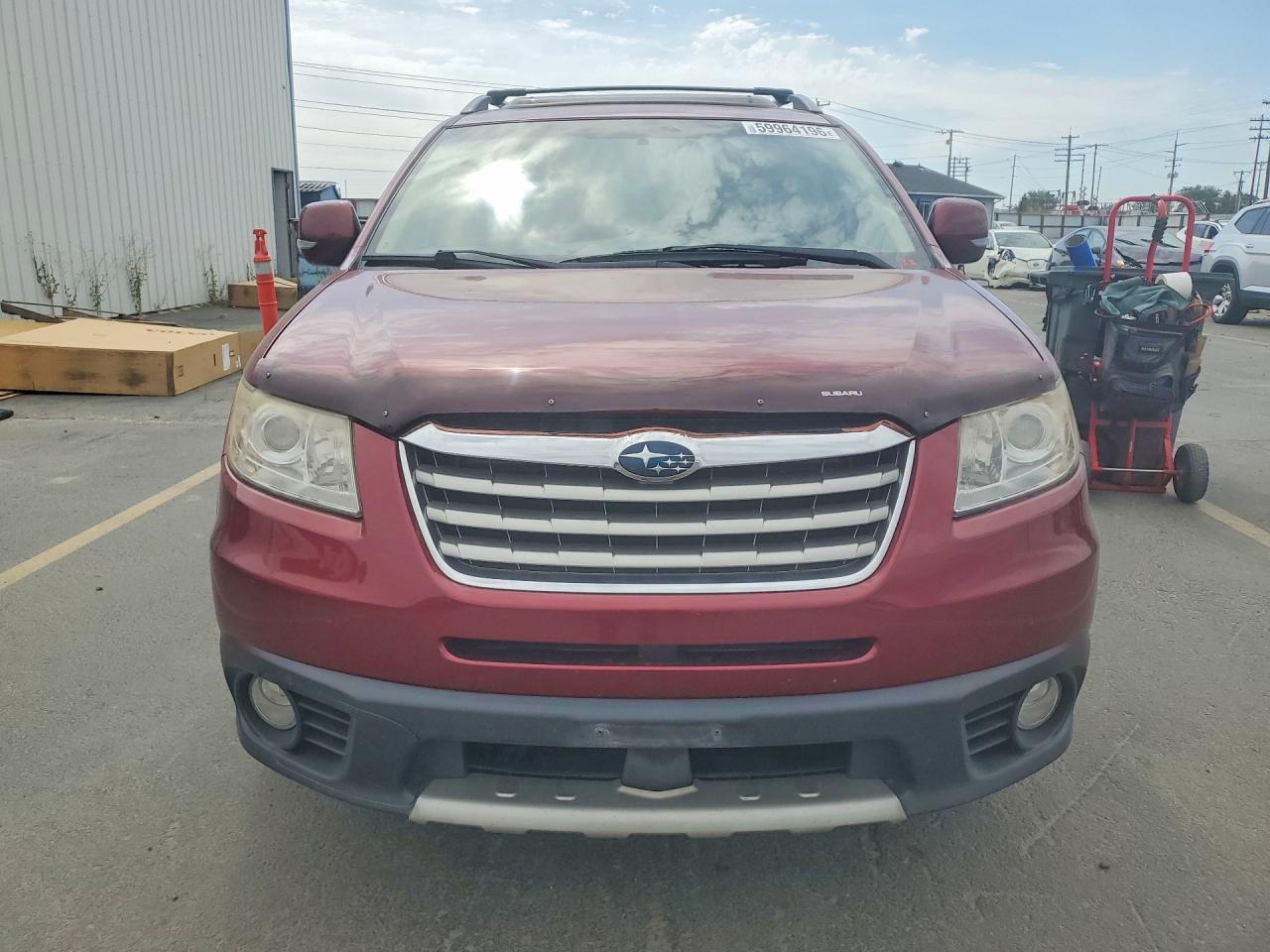 2010 Subaru Tribeca Burgundy vin: 4S4WX9GD4A4401897