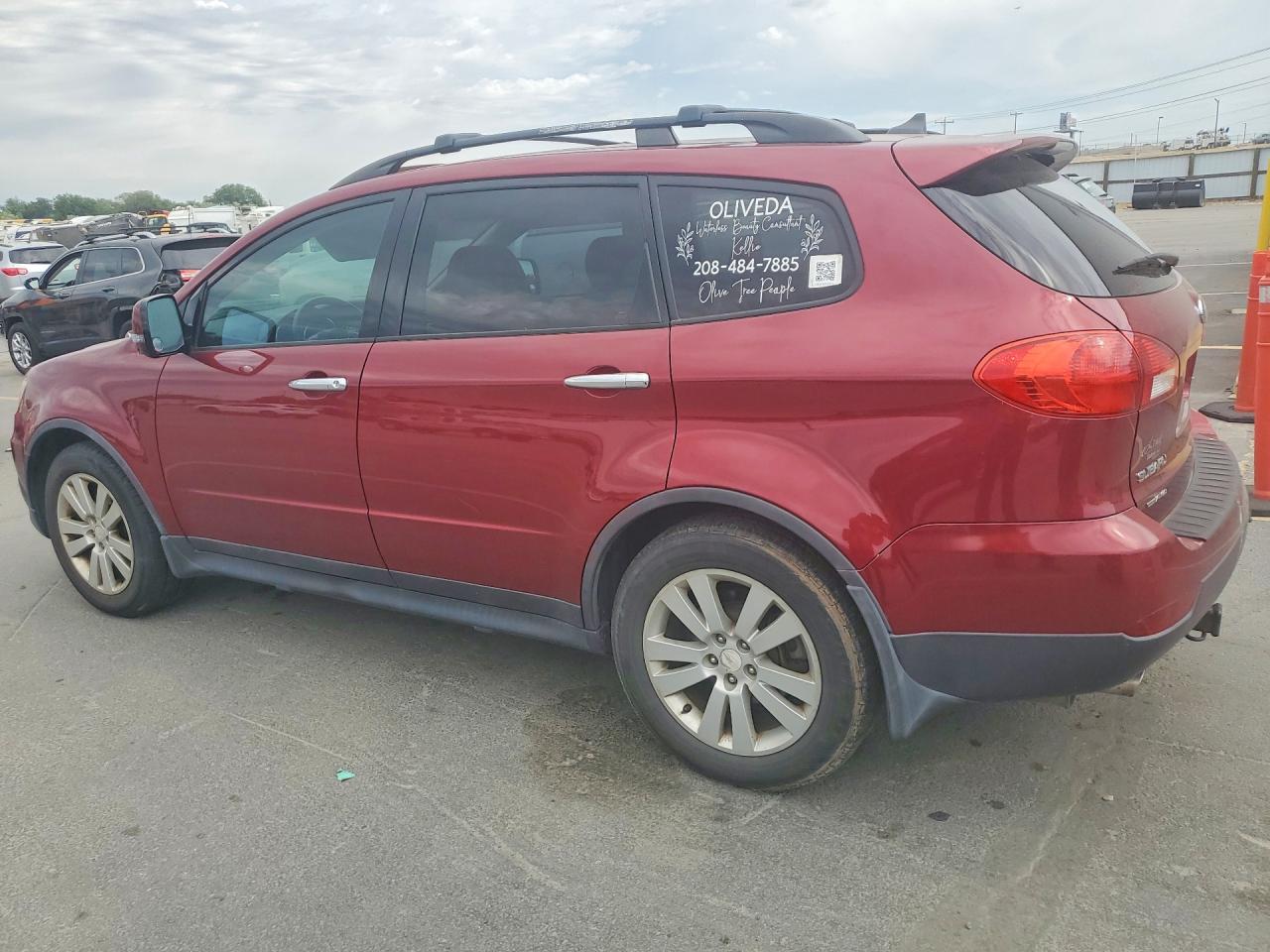 2010 Subaru Tribeca Burgundy vin: 4S4WX9GD4A4401897