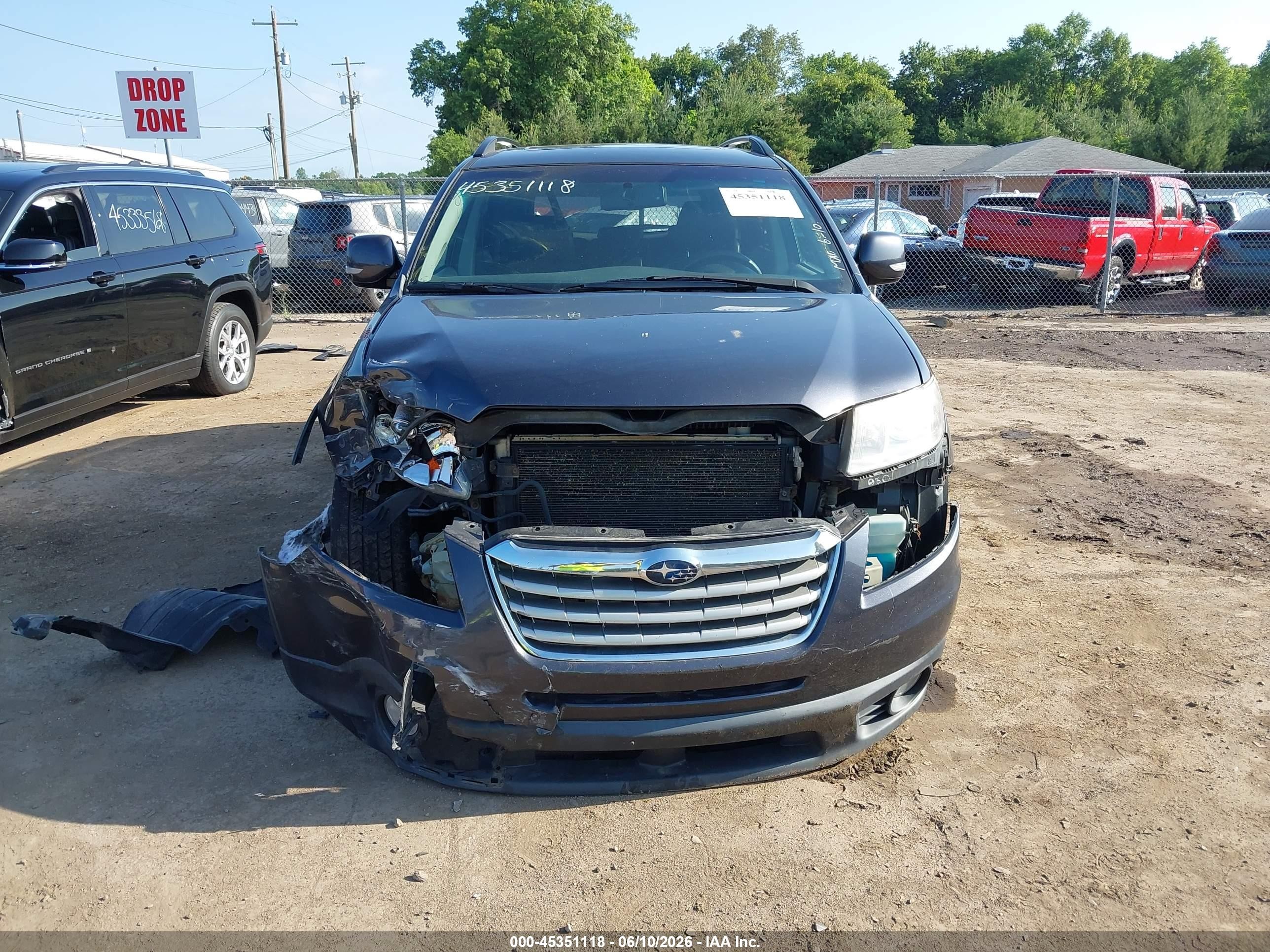 2011 Subaru Tribeca 3.6r Limited Gray vin: 4S4WX9GD4B4401724