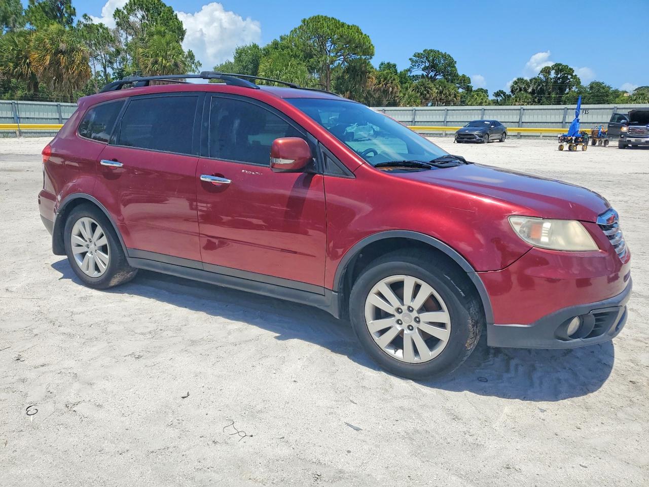 2012 Subaru Tribeca Limited Red vin: 4S4WX9GD4C4401160