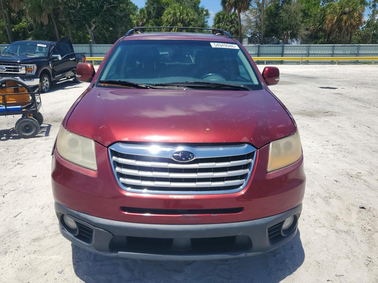 2012 Subaru Tribeca Limited Red vin: 4S4WX9GD4C4401160