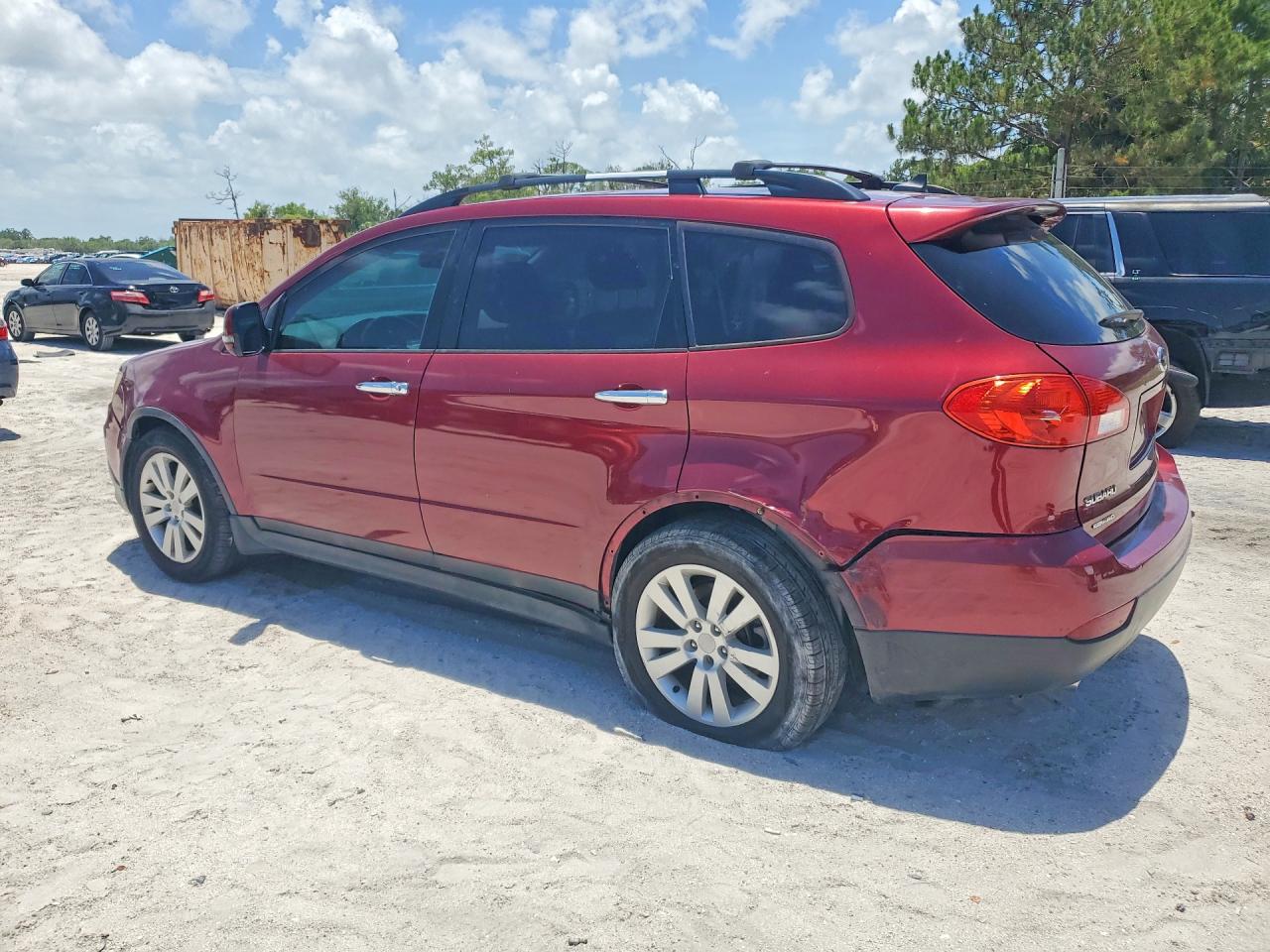 2012 Subaru Tribeca Limited Red vin: 4S4WX9GD4C4401160