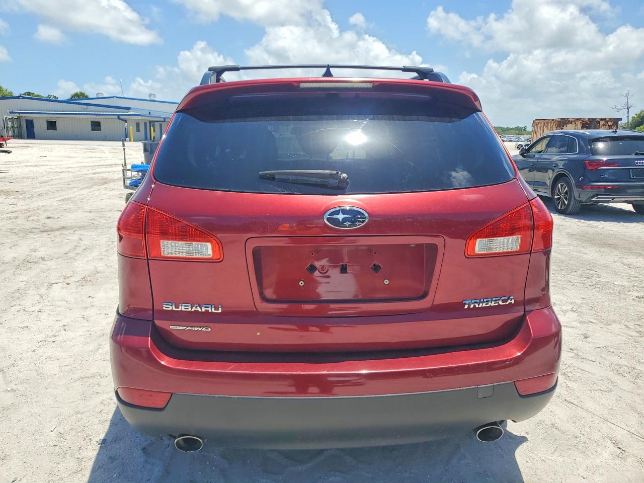2012 Subaru Tribeca Limited Red vin: 4S4WX9GD4C4401160