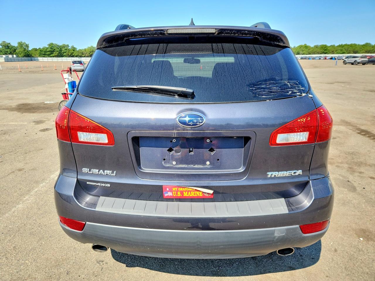 2012 Subaru Tribeca Limited Blue vin: 4S4WX9GD4C4401935
