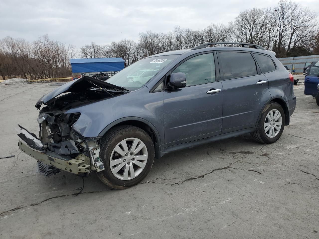 2014 Subaru Tribeca Limited Blue vin: 4S4WX9GD4E4400917