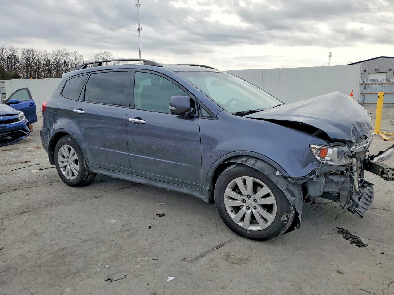 2014 Subaru Tribeca Limited Blue vin: 4S4WX9GD4E4400917