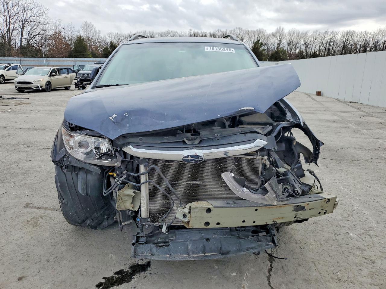 2014 Subaru Tribeca Limited Blue vin: 4S4WX9GD4E4400917