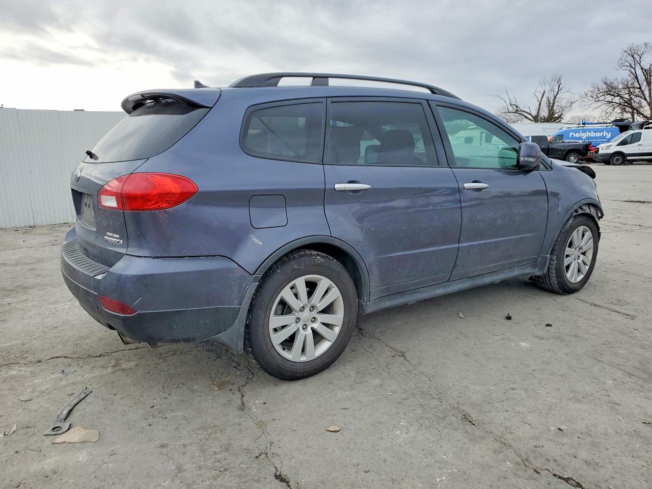 2014 Subaru Tribeca Limited Blue vin: 4S4WX9GD4E4400917