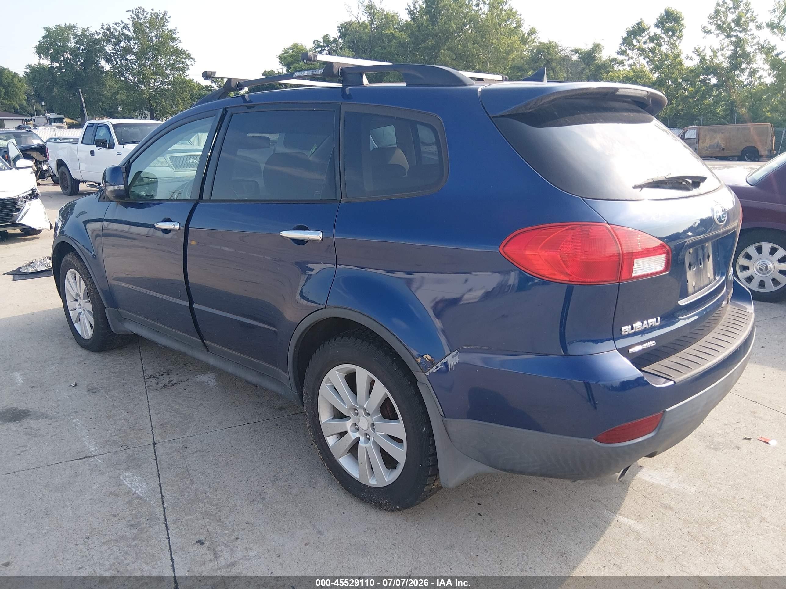 2011 Subaru Tribeca 3.6r Limited Синий vin: 4S4WX9GD5B4401795