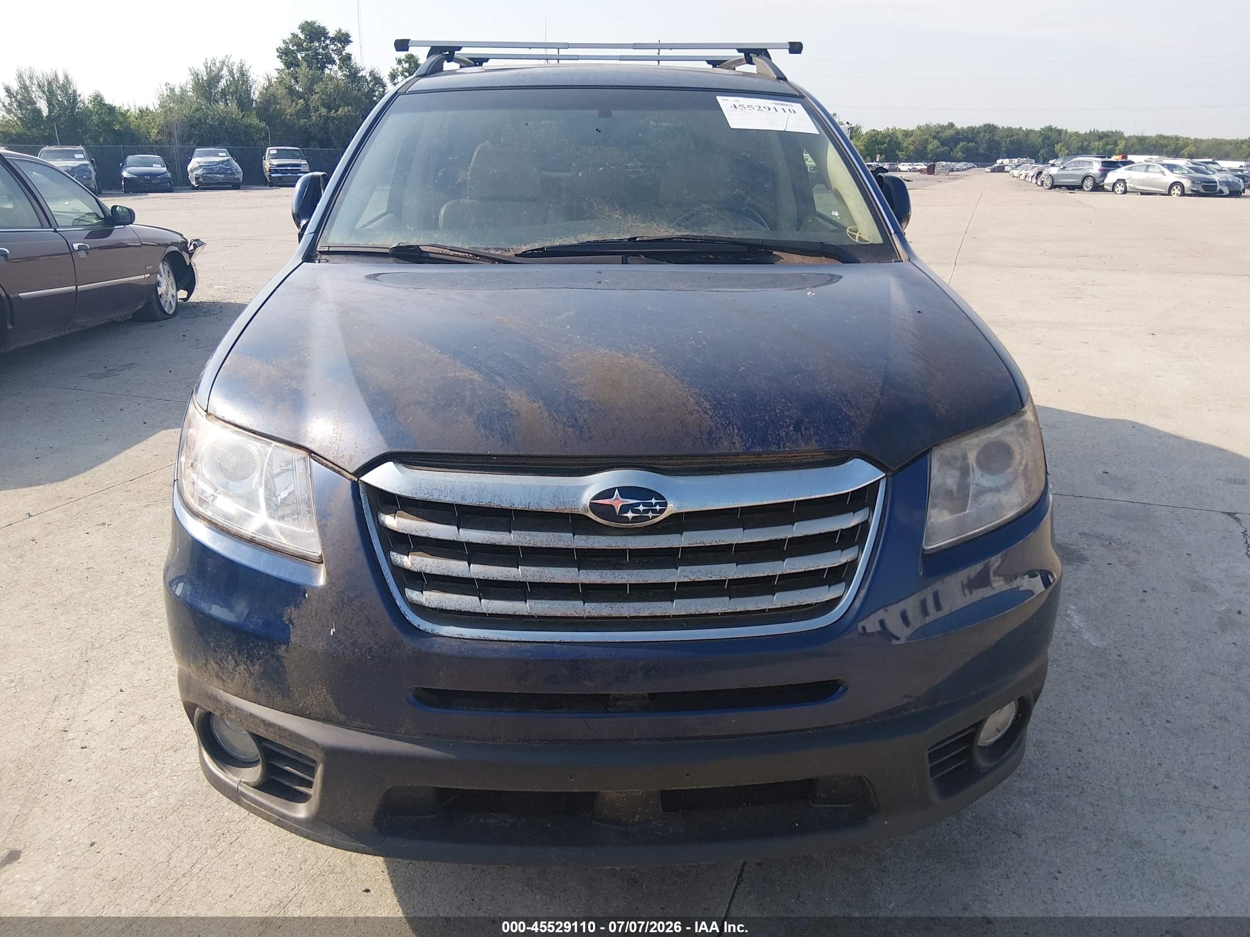 2011 Subaru Tribeca 3.6r Limited Синий vin: 4S4WX9GD5B4401795
