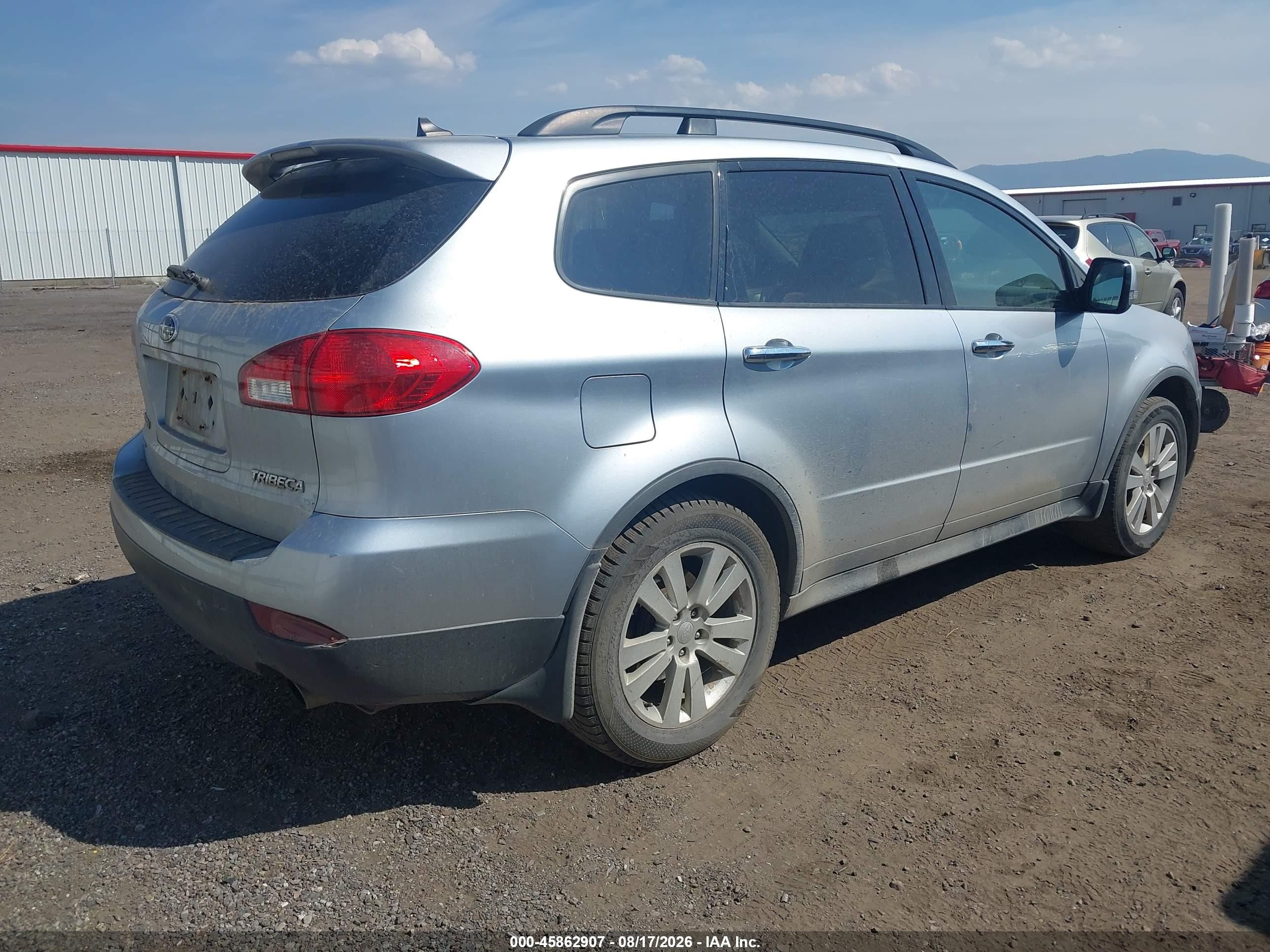 2013 Subaru Tribeca 3.6r Limited Silver vin: 4S4WX9GD5D4400441