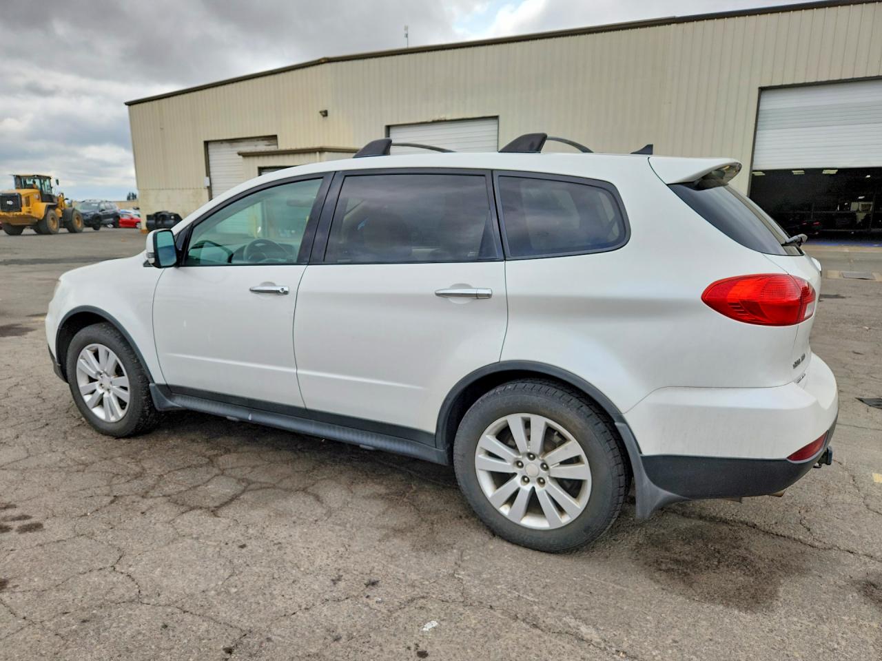 2010 Subaru Tribeca Limited White vin: 4S4WX9GD6A4401433