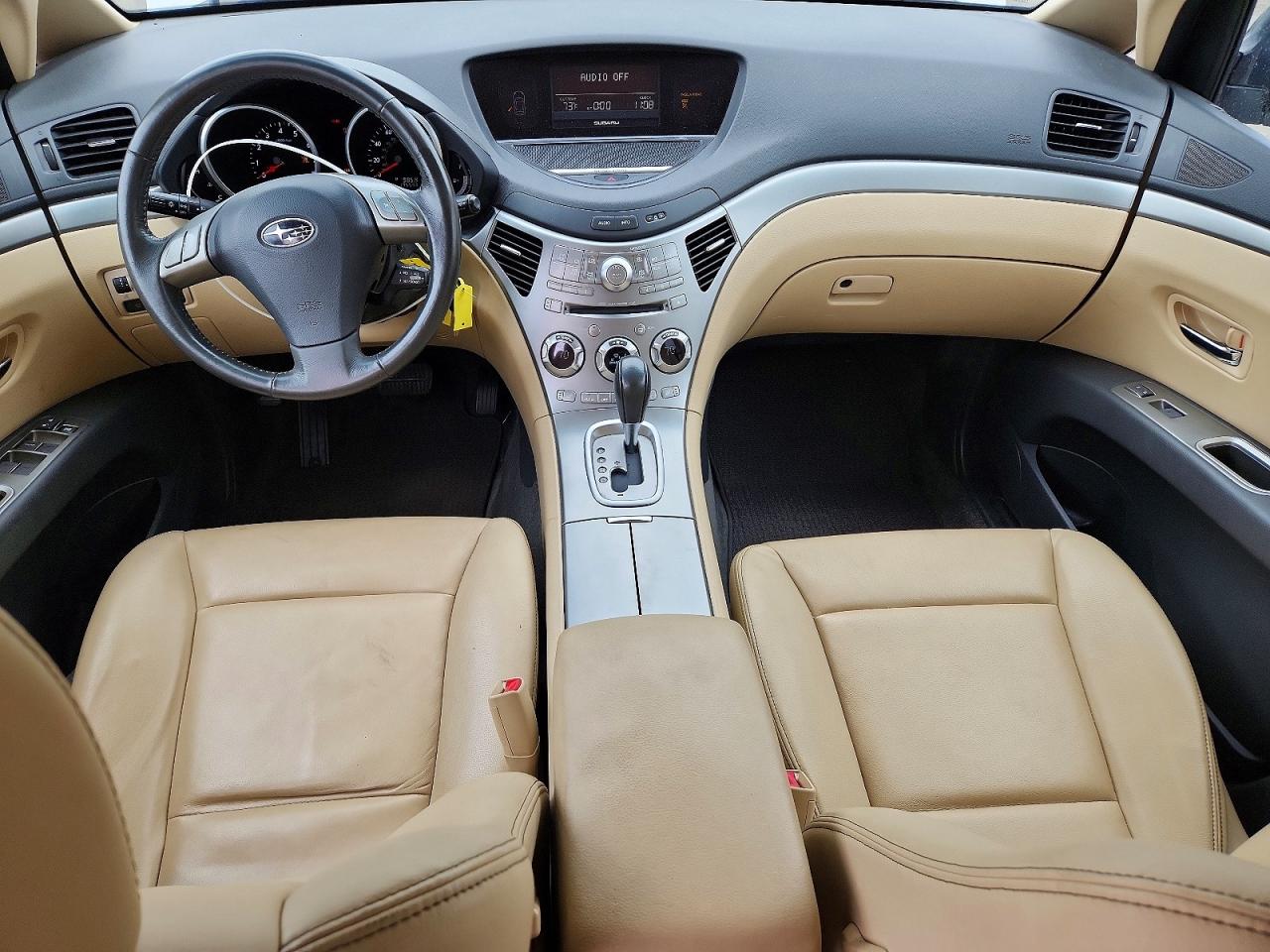 2010 Subaru Tribeca Limited White vin: 4S4WX9GD6A4401433