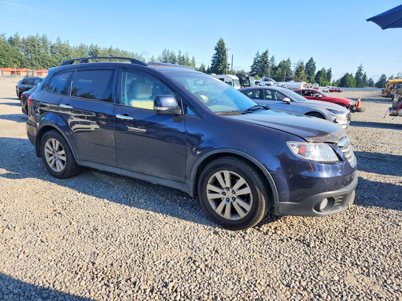 2013 Subaru Tribeca Limited Black vin: 4S4WX9GD6D4400657