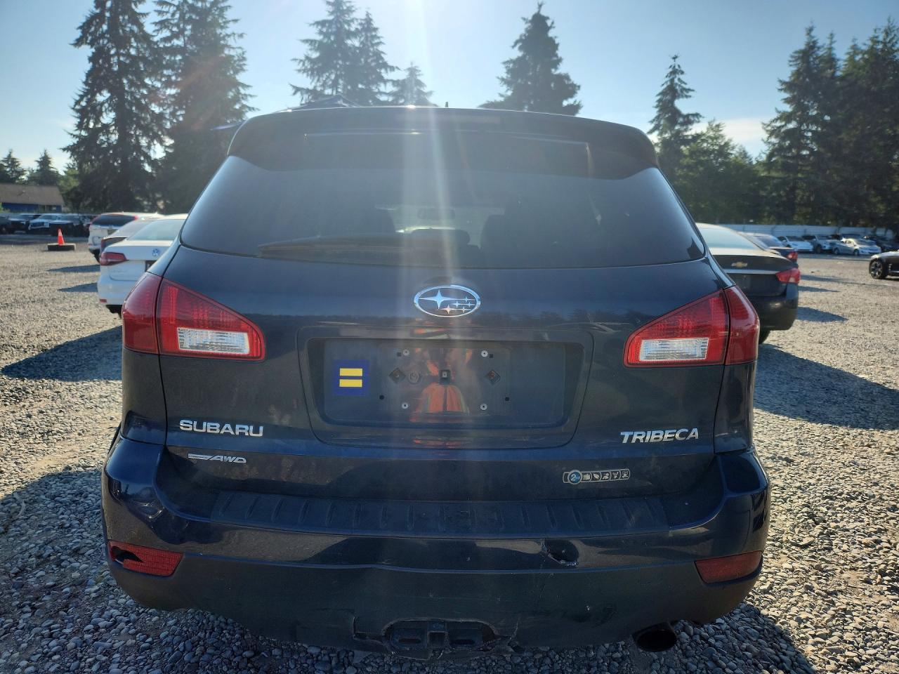 2013 Subaru Tribeca Limited Black vin: 4S4WX9GD6D4400657