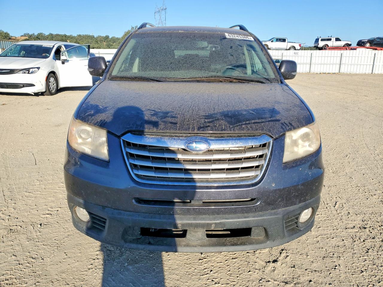 2013 Subaru Tribeca Limited Charcoal vin: 4S4WX9GD7D4400490
