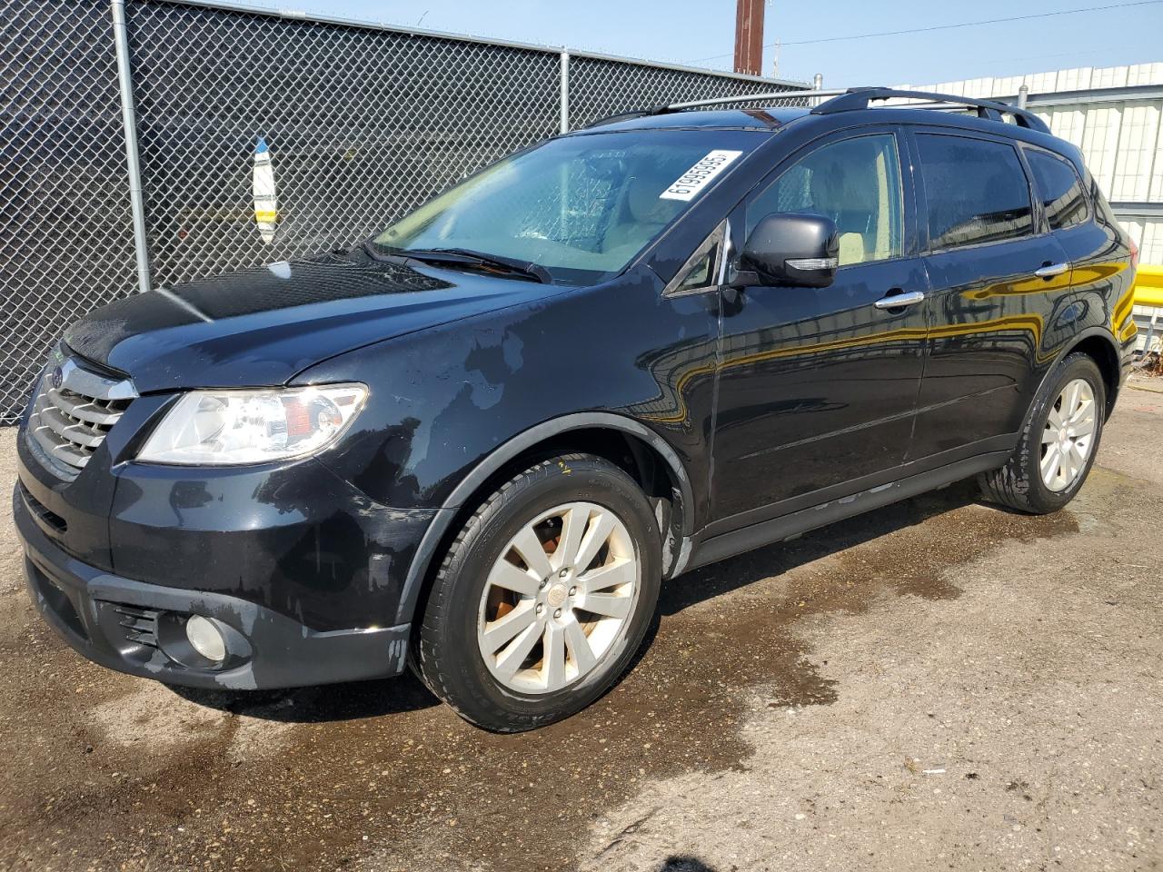 2014 Subaru Tribeca Limited Black vin: 4S4WX9GD7E4400913