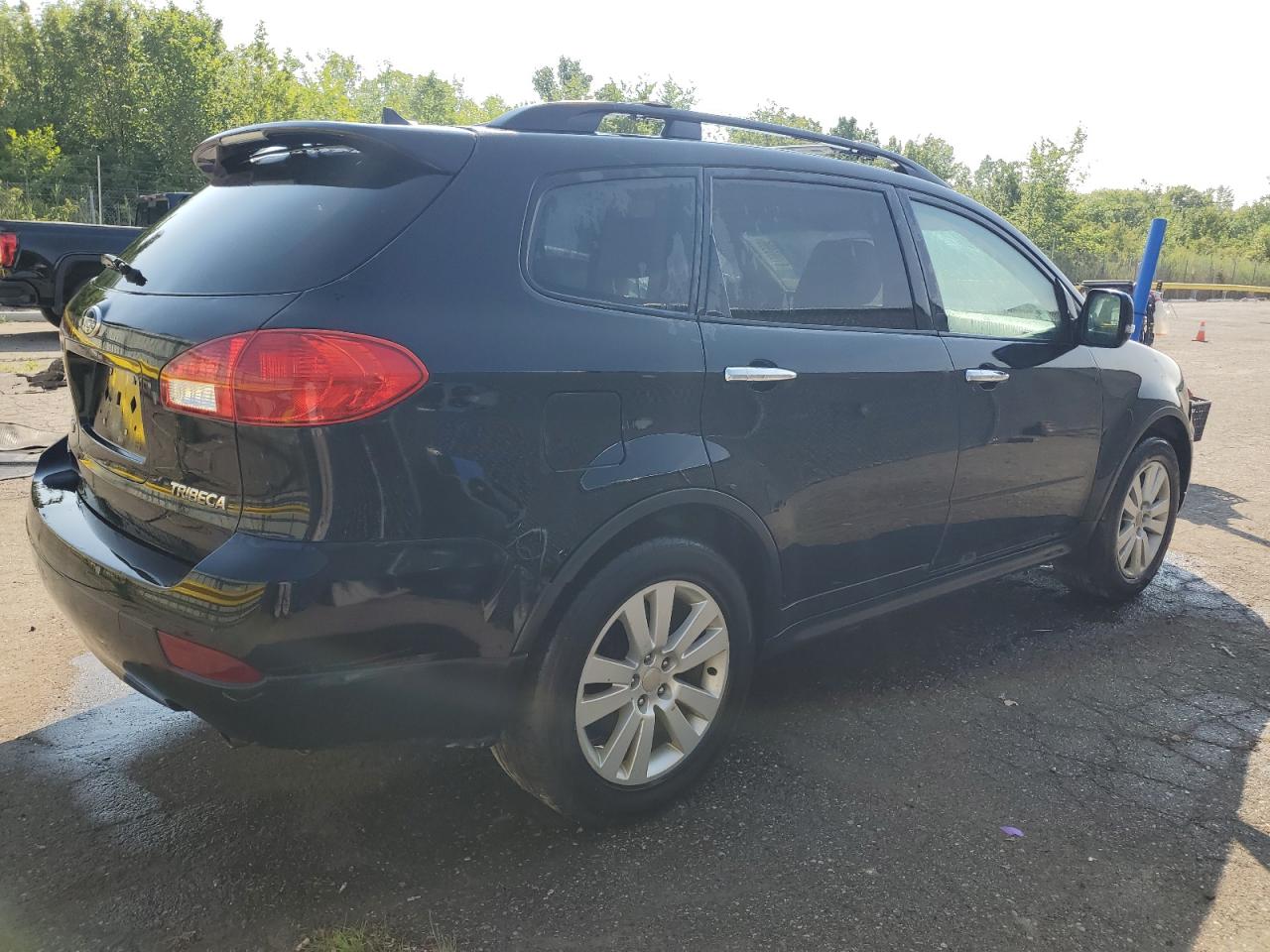 2014 Subaru Tribeca Limited Black vin: 4S4WX9GD7E4400913