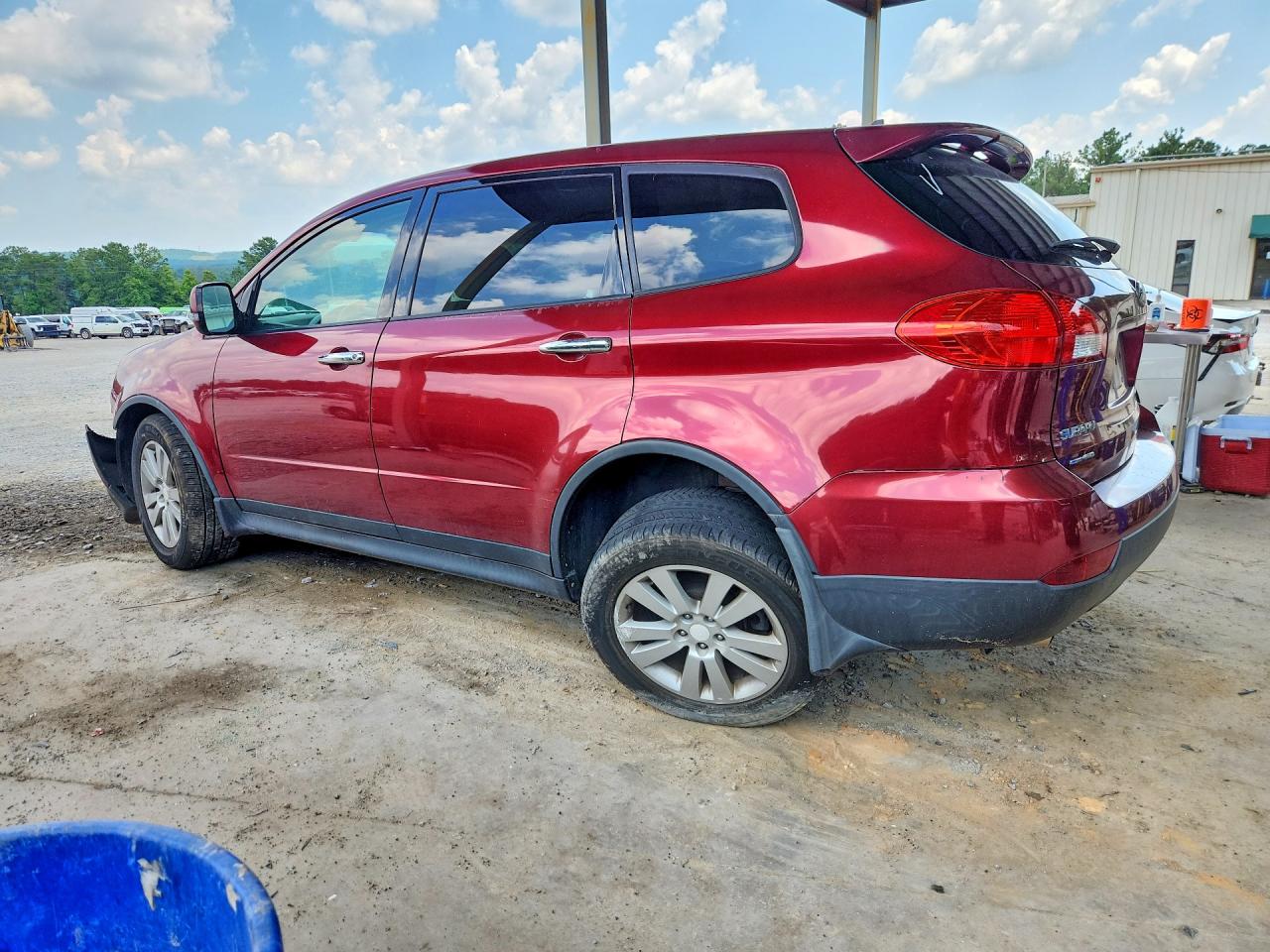 2010 Subaru Tribeca Limited Red vin: 4S4WX9GD8A4401224