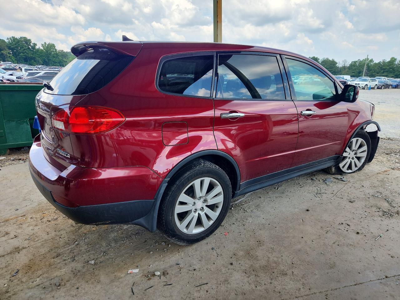 2010 Subaru Tribeca Limited Red vin: 4S4WX9GD8A4401224