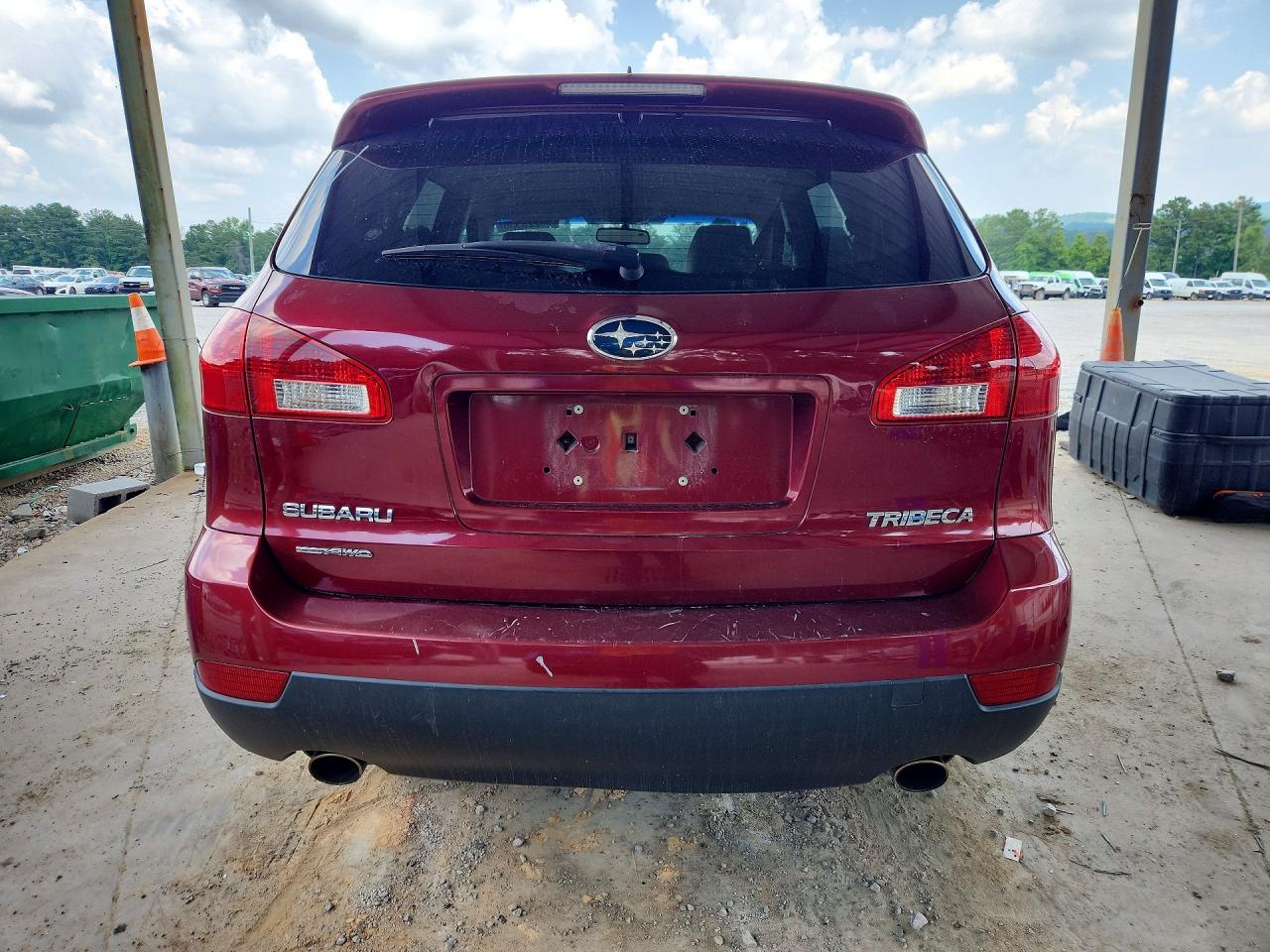 2010 Subaru Tribeca Limited Red vin: 4S4WX9GD8A4401224