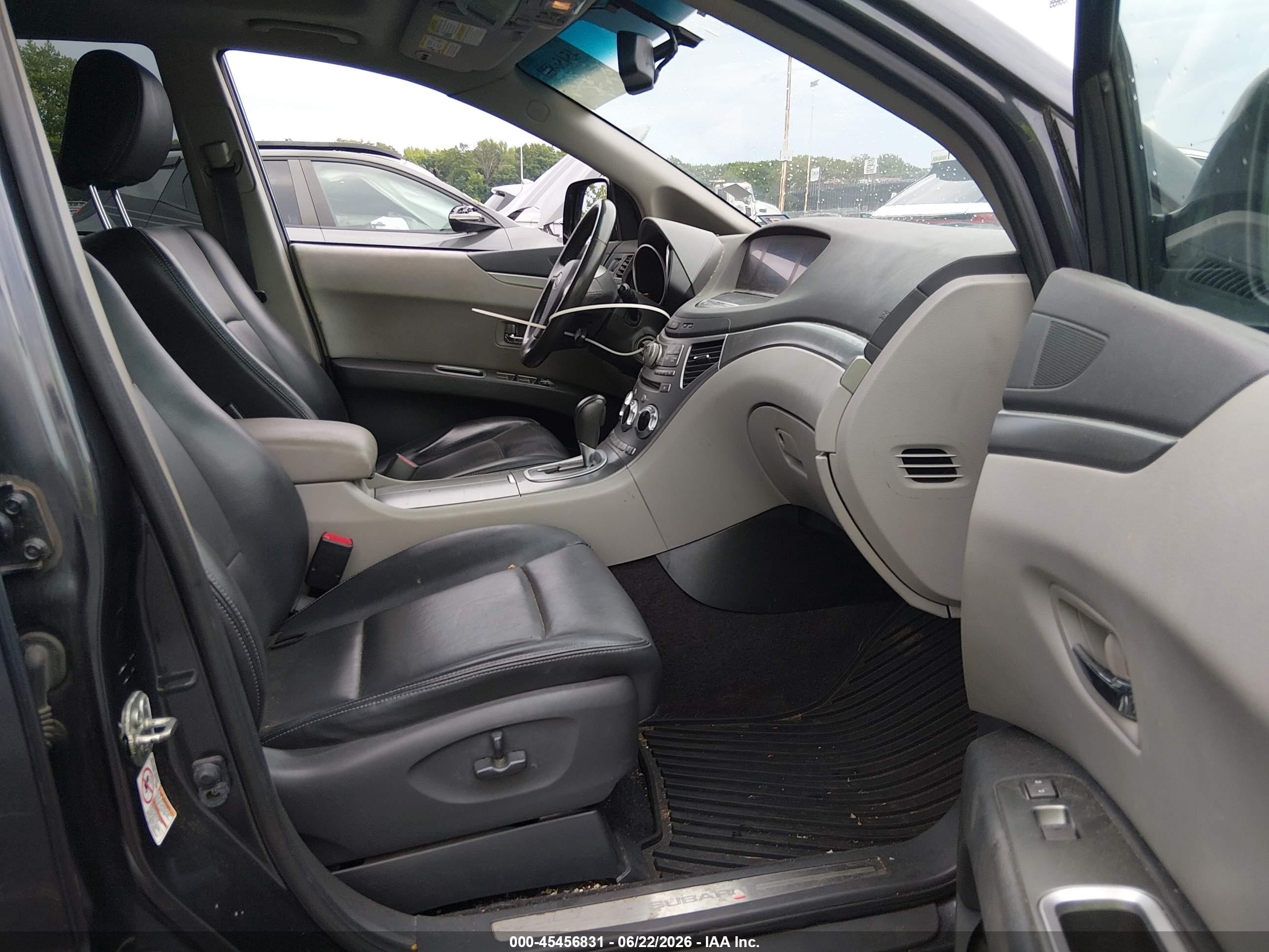 2012 Subaru Tribeca 3.6r Limited Gray vin: 4S4WX9GD8C4400674