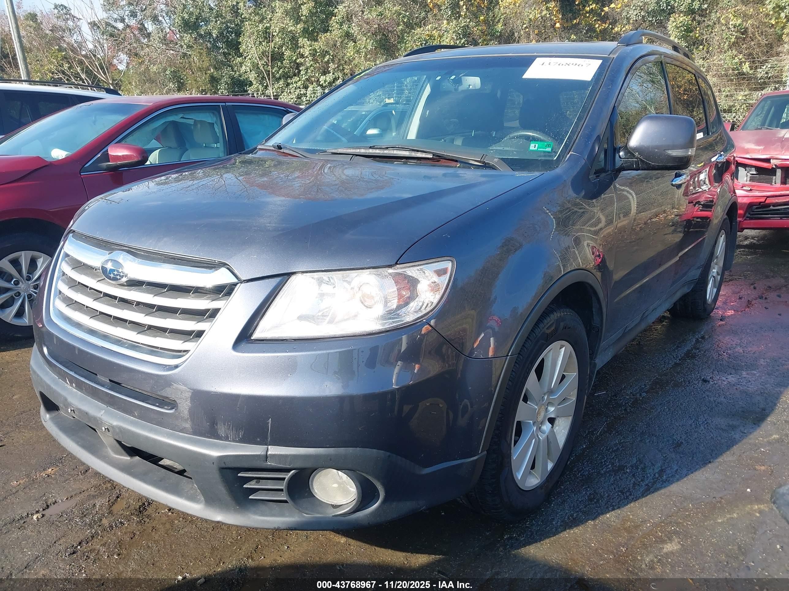 2014 Subaru Tribeca 3.6r Limited Gray vin: 4S4WX9GD8E4400676