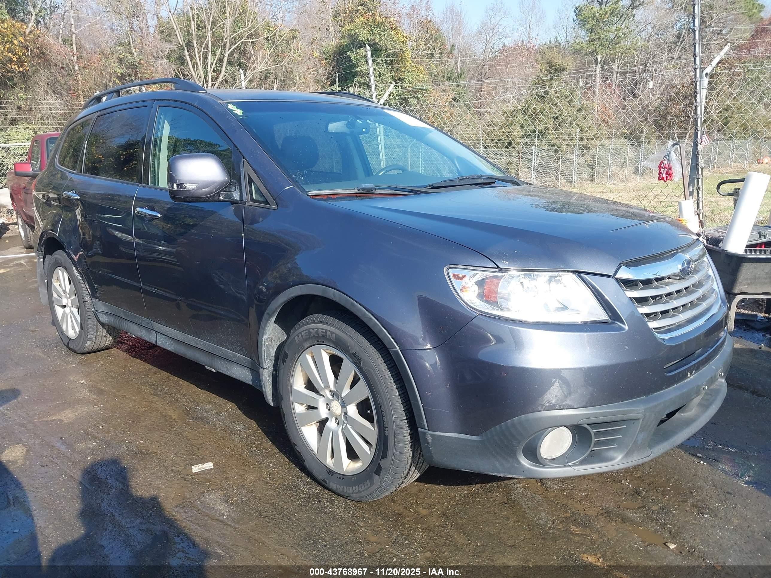 2014 Subaru Tribeca 3.6r Limited Gray vin: 4S4WX9GD8E4400676