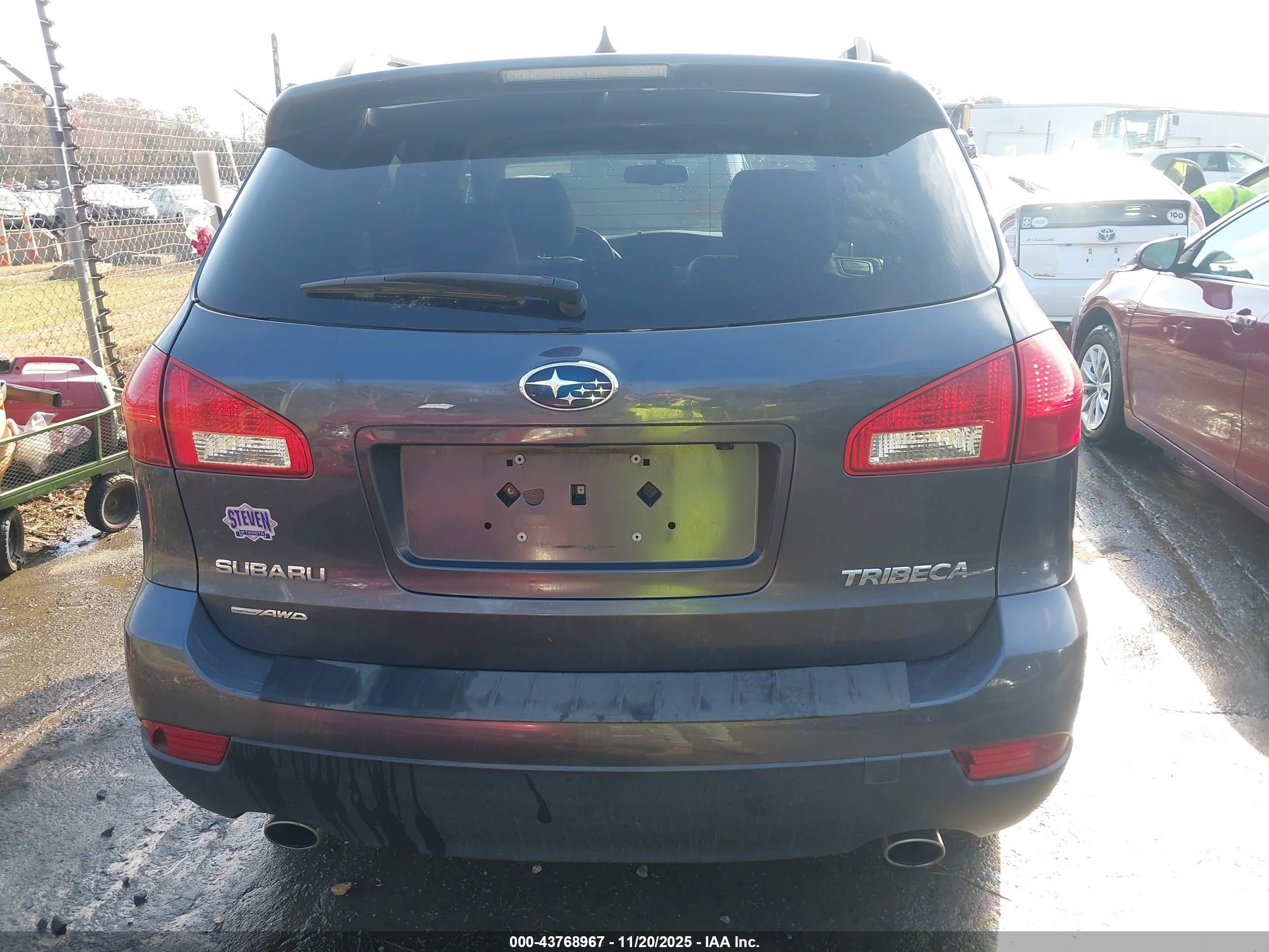 2014 Subaru Tribeca 3.6r Limited Gray vin: 4S4WX9GD8E4400676