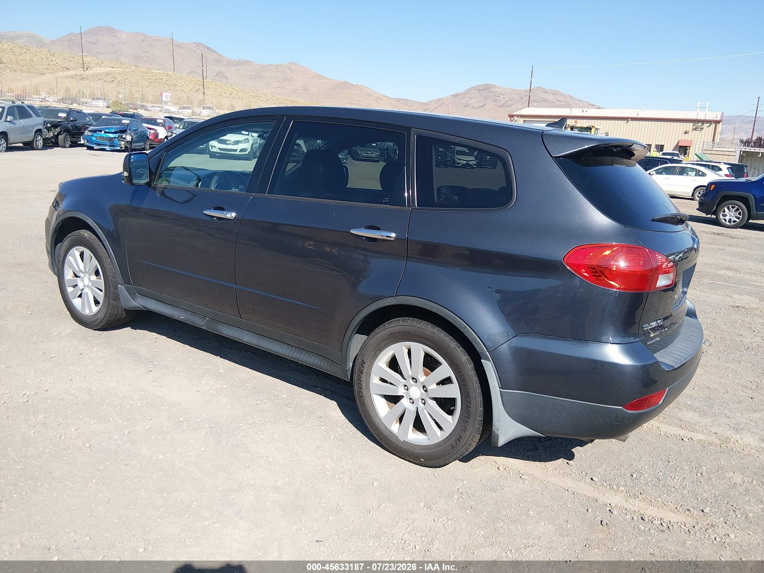 2011 Subaru Tribeca 3.6r Limited Gray vin: 4S4WX9GD9B4403310