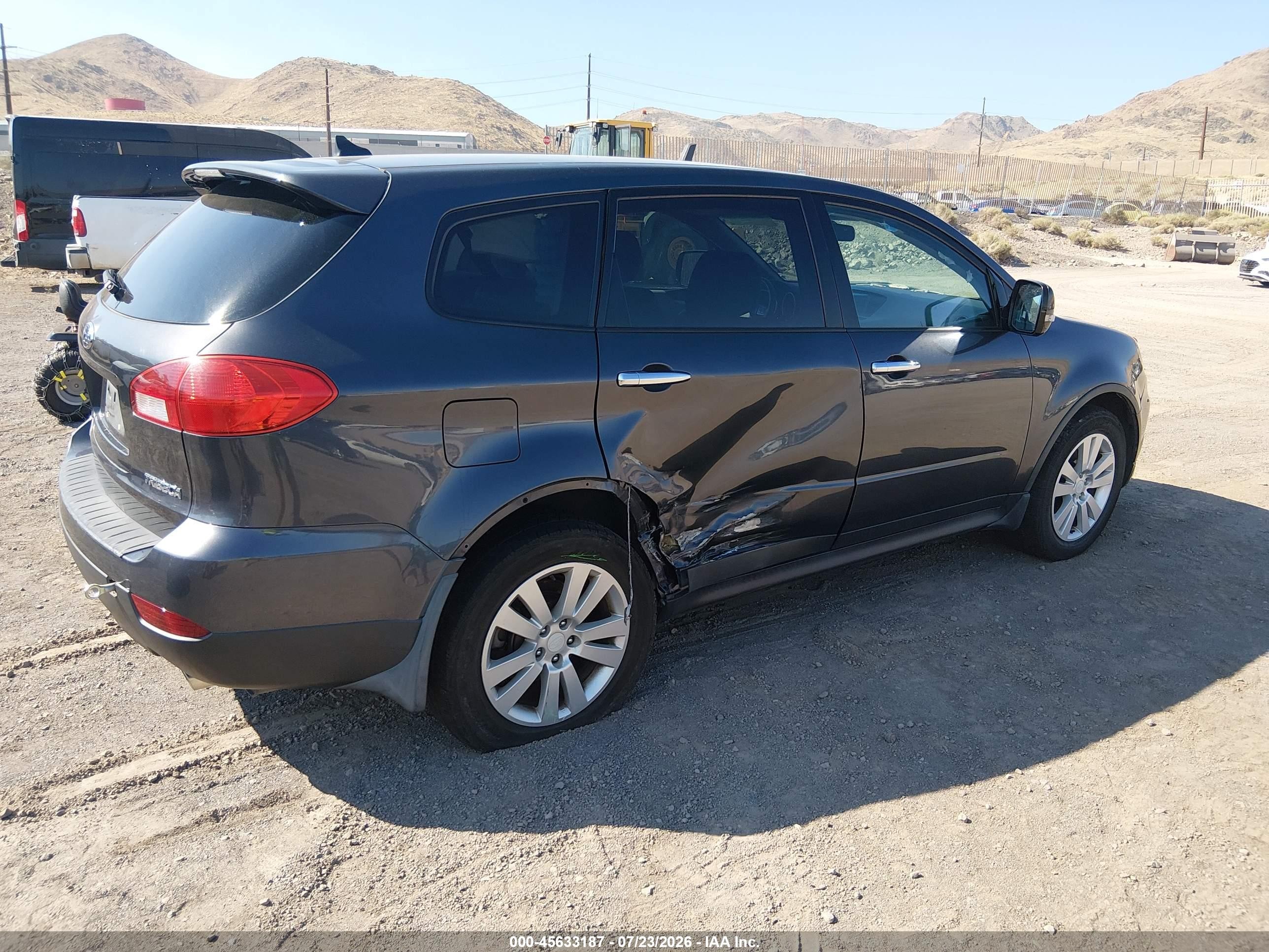 2011 Subaru Tribeca 3.6r Limited Gray vin: 4S4WX9GD9B4403310