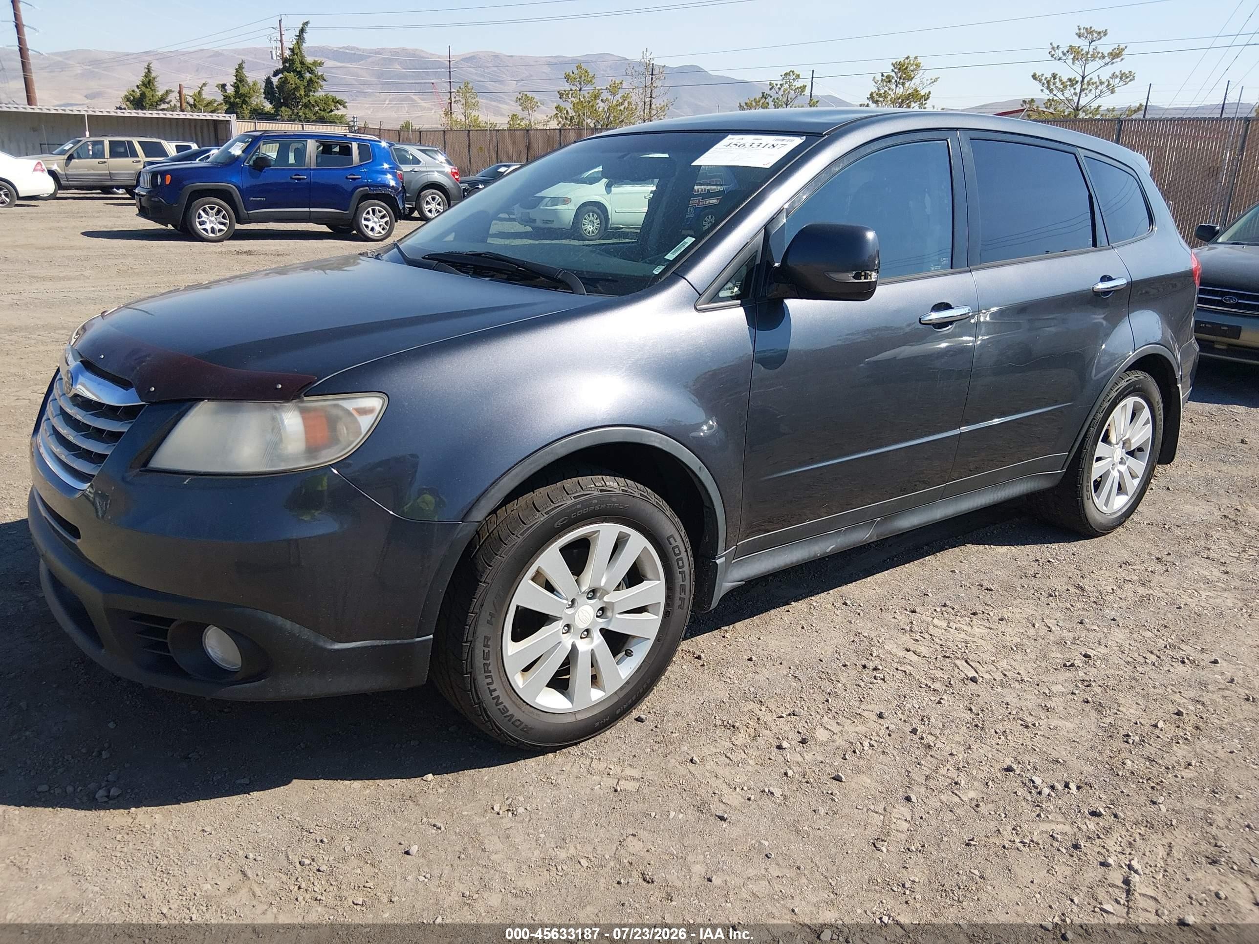 2011 Subaru Tribeca 3.6r Limited Gray vin: 4S4WX9GD9B4403310