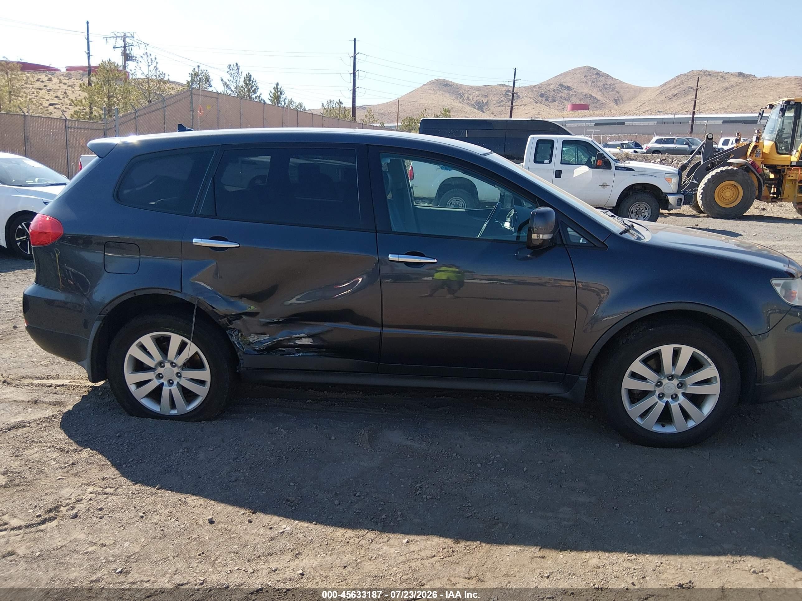 2011 Subaru Tribeca 3.6r Limited Gray vin: 4S4WX9GD9B4403310