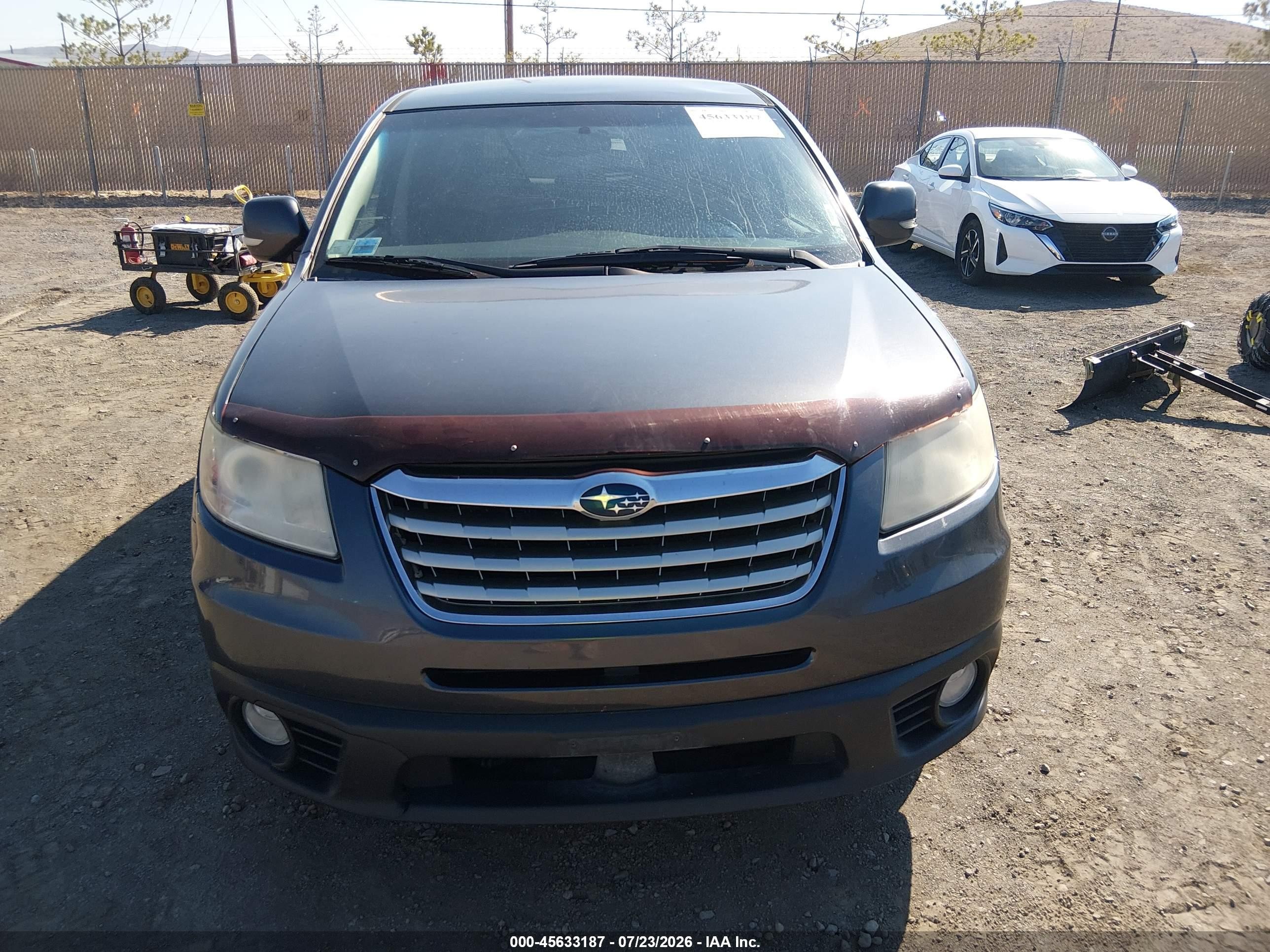 2011 Subaru Tribeca 3.6r Limited Gray vin: 4S4WX9GD9B4403310