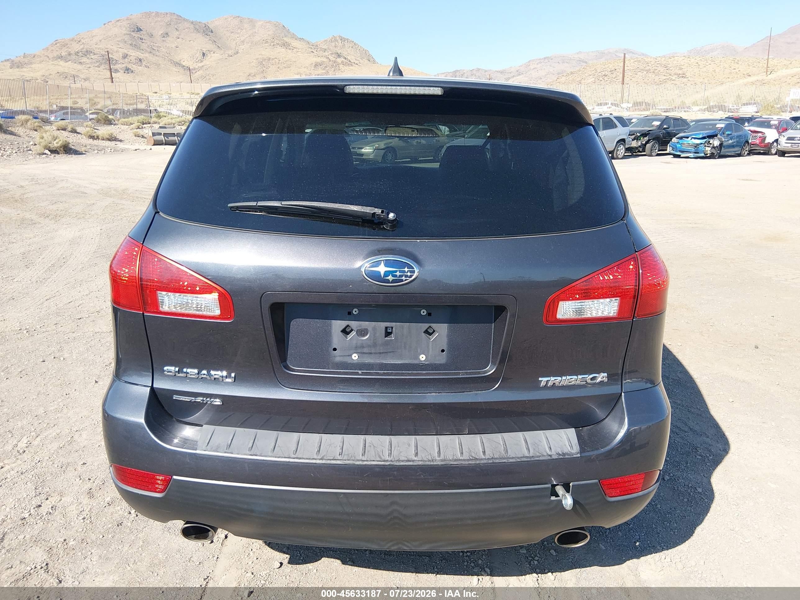 2011 Subaru Tribeca 3.6r Limited Gray vin: 4S4WX9GD9B4403310