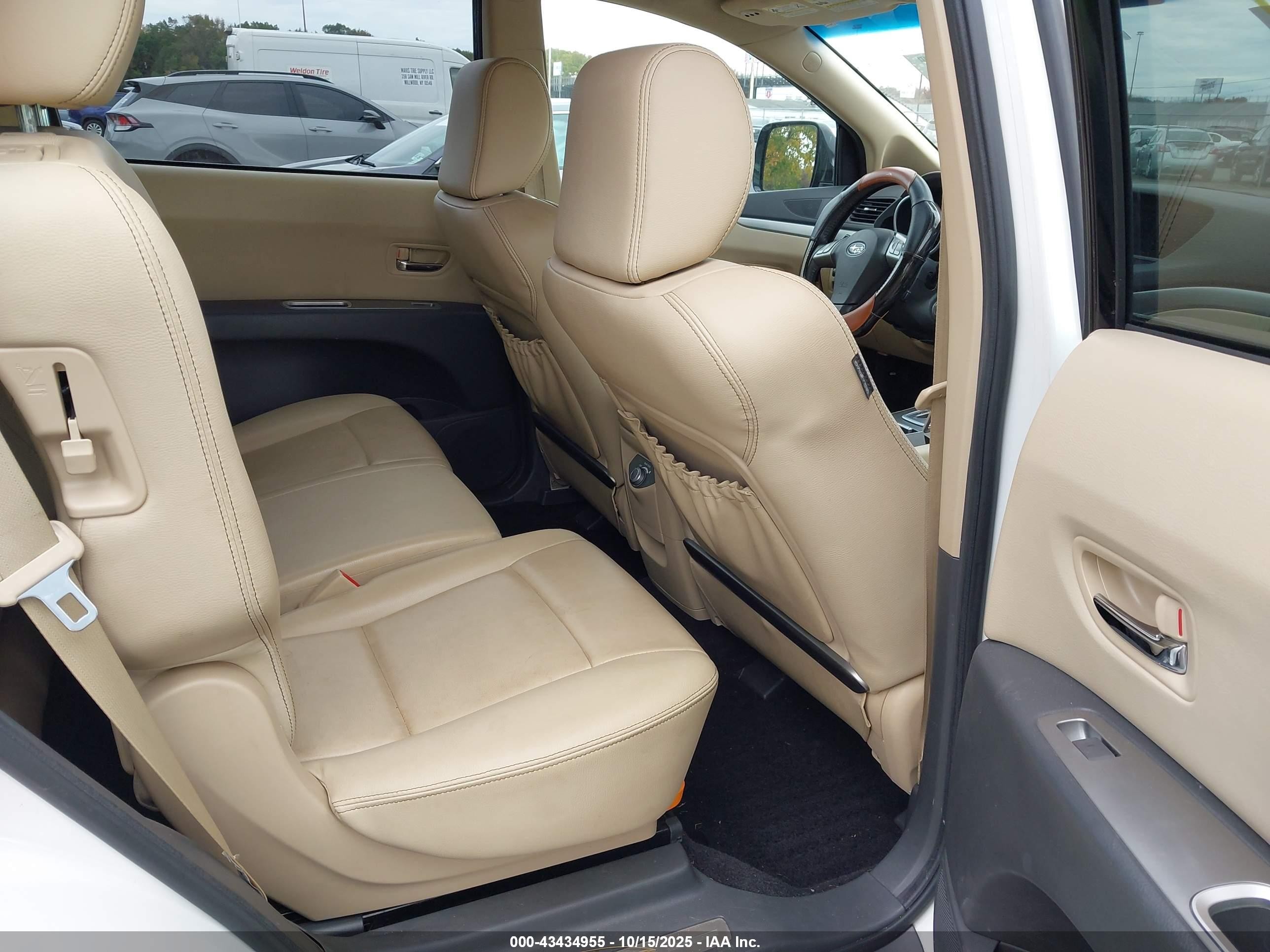 2014 Subaru Tribeca 3.6r Limited White vin: 4S4WX9GD9E4400654