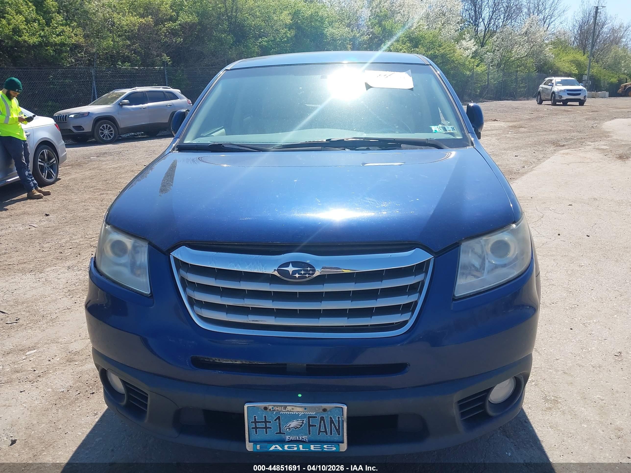 2010 Subaru Tribeca 3.6r Limited Blue vin: 4S4WX9GDXA4401662